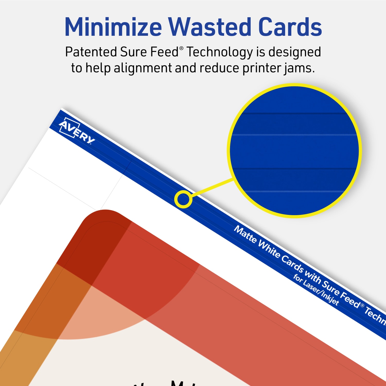 Avery Printable Postcards With Sure Feed Technology, 6in x 9in Rectangle Rounded Corners, Matte White, Pack Of 25 - Image 5