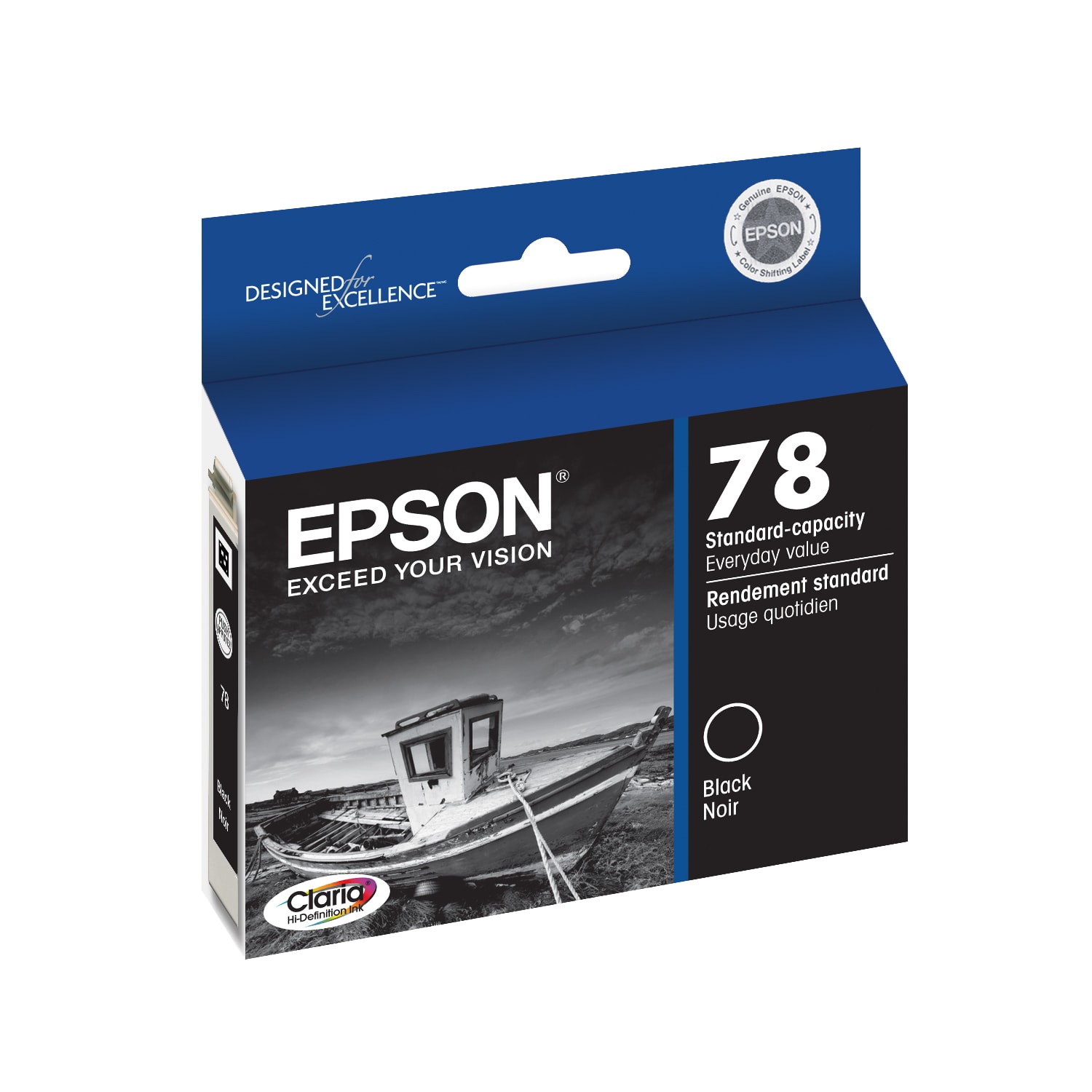 Epson 78 Claria Black Ink Cartridge, T078120 - Image 3