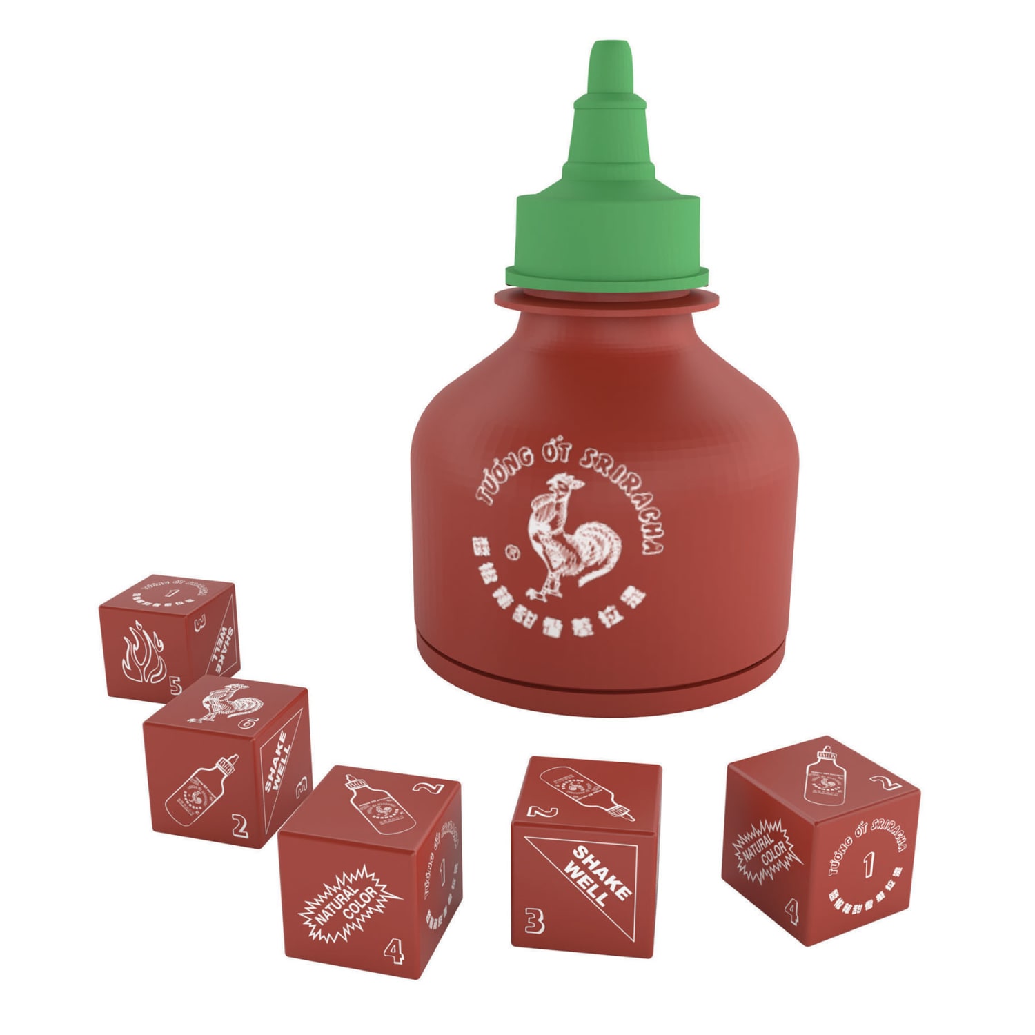 USAopoly YAHTZEE: Sriracha Dice Game - Image 4