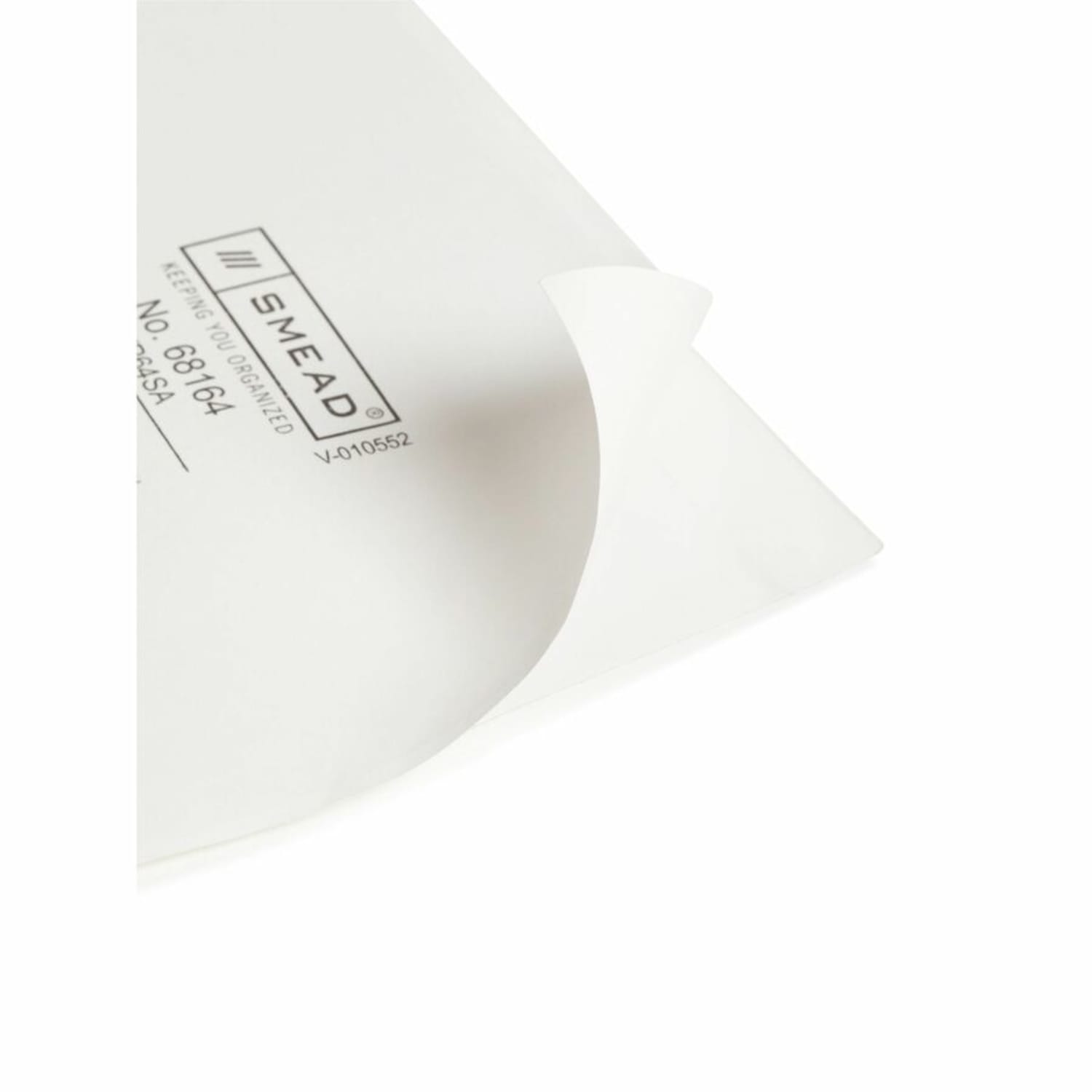 Smead Self-Adhesive Poly Document Pockets, 6 1/4in x 4 9/16in, Clear, Box Of 100 - Image 5