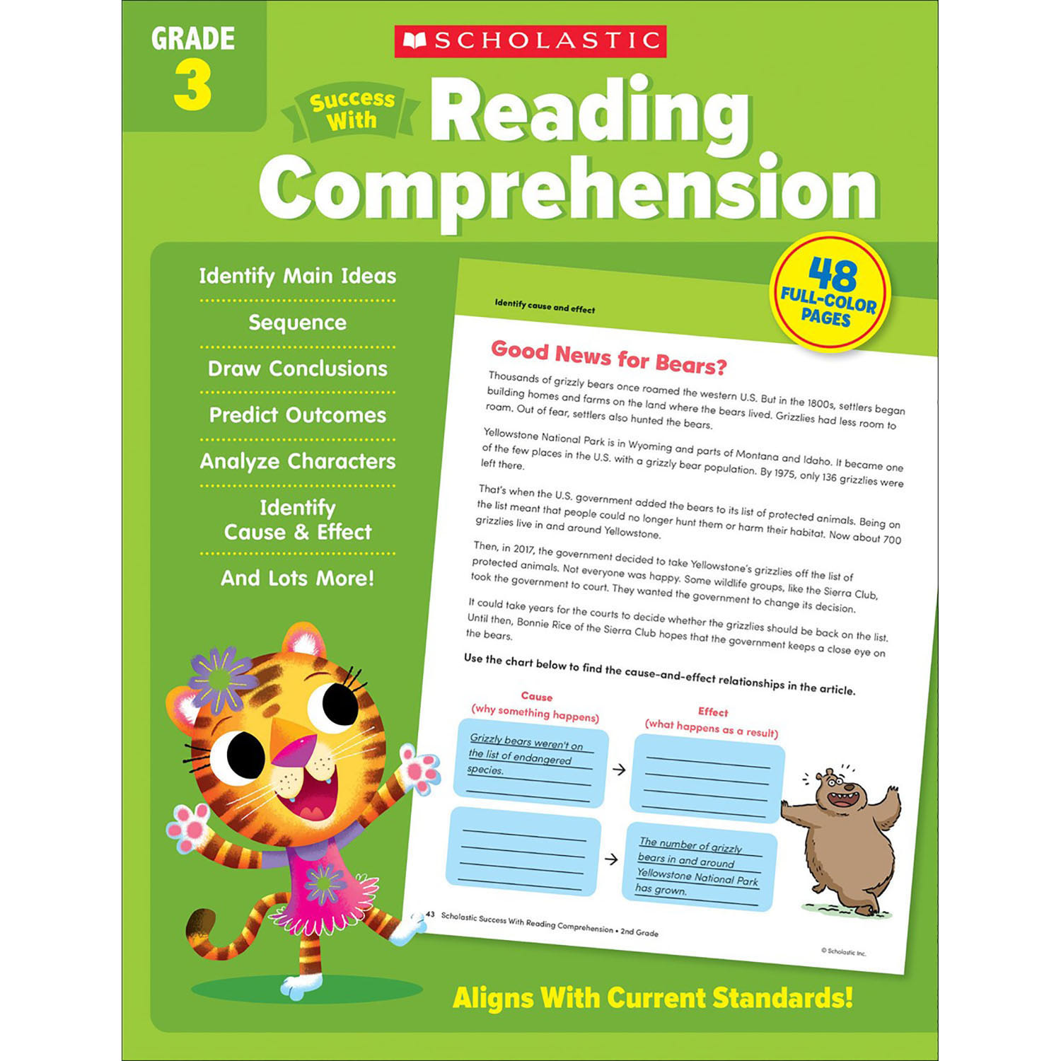 Scholastic Teacher Resources Grade Success Workbooks, 3rd Grade, Set Of 4 Books - Image 4