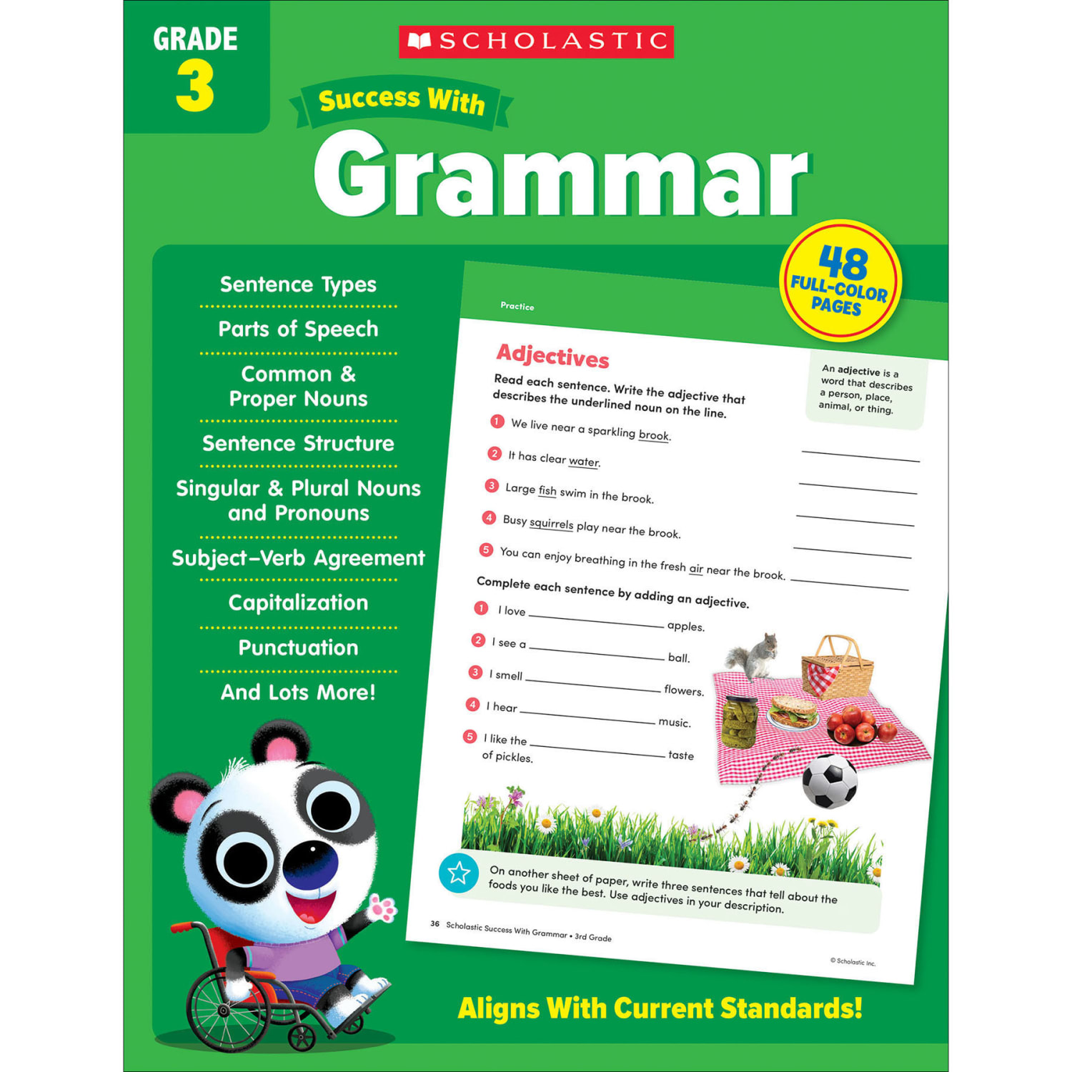 Scholastic Teacher Resources Grade Success Workbooks, 3rd Grade, Set Of 4 Books - Image 6