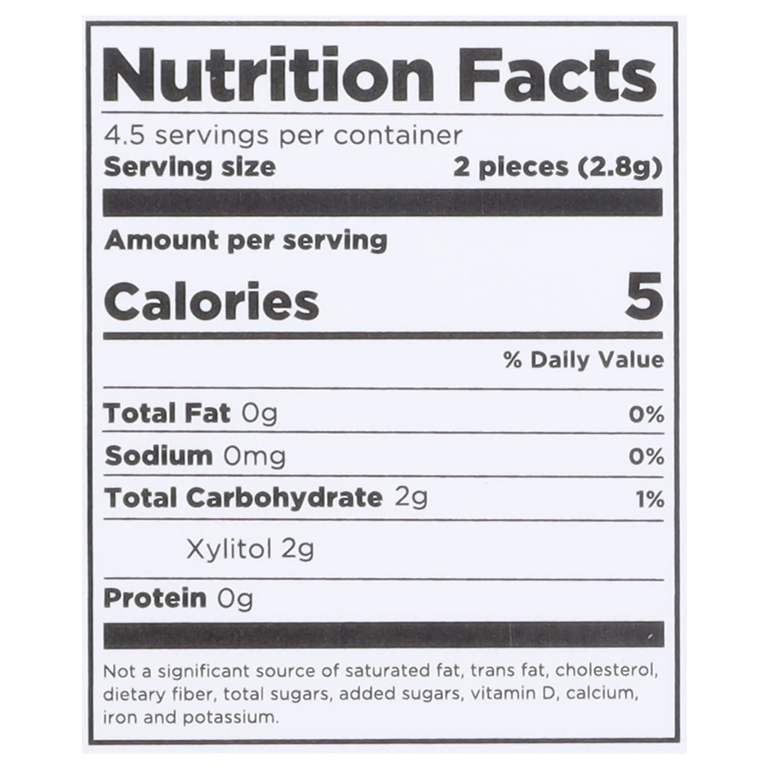 Pur Gum, Peppermint, 0.44 Oz, Total Qty 108 - Image 3