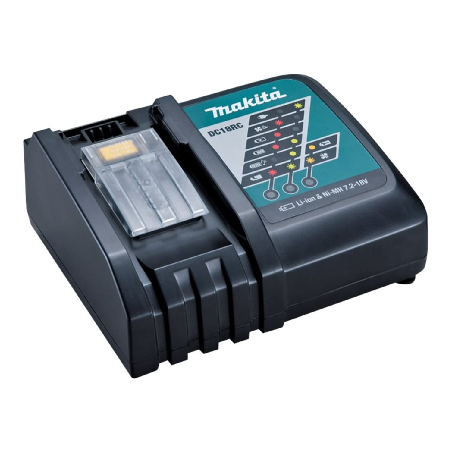 Makita USA LXT 18V Lithium-Ion Rapid Optimum Charger, Black, DC18RC - Image 3