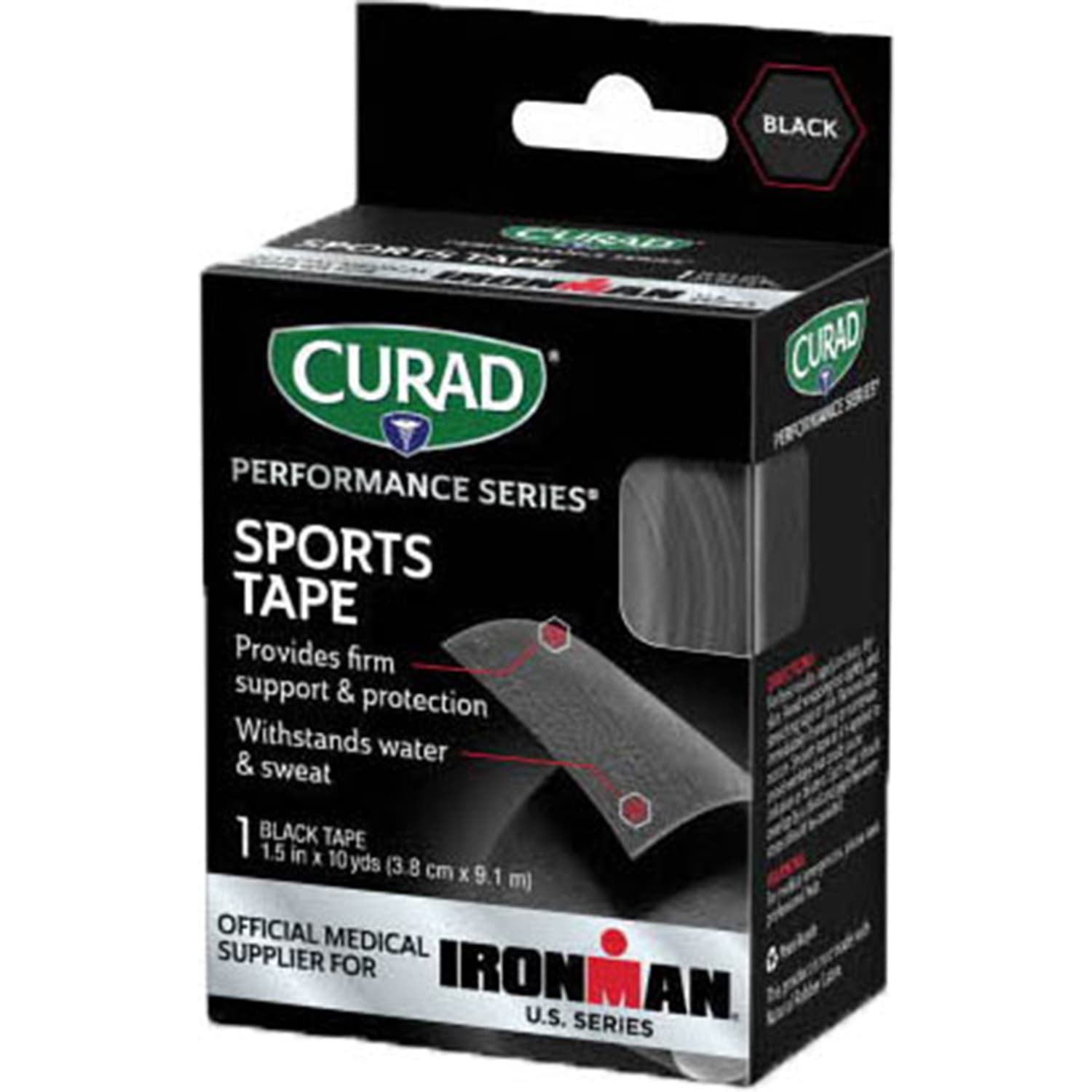 CURAD Performance Series Extreme Hold Antibacterial Adhesive Bandages Variety Pack, Assorted Sizes - Image 3