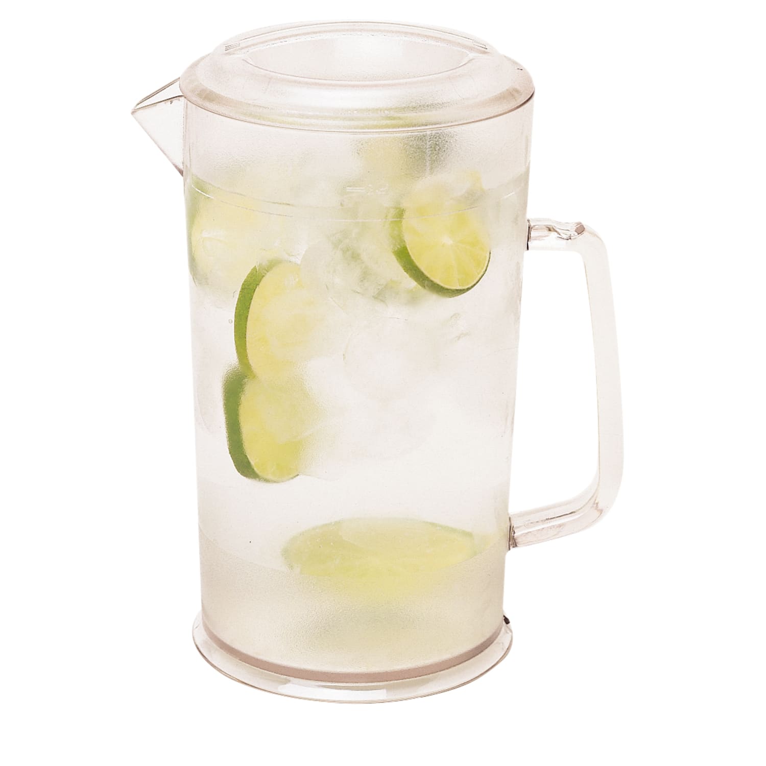 Cambro Camwear Pitchers, Covered, 64 Oz, Clear, Pack Of 6 Pitchers - Image 3