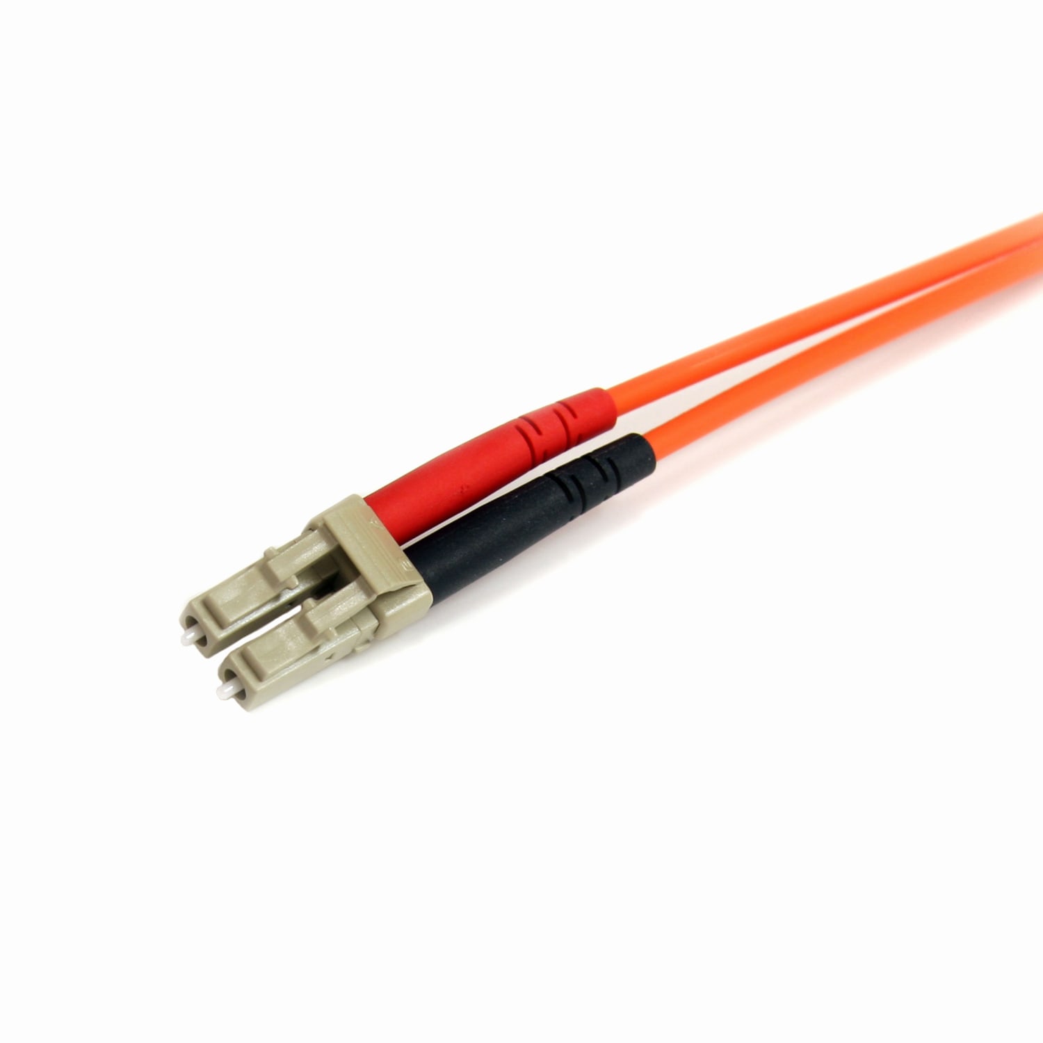StarTech.com 1m Fiber Optic Cable - Multimode Duplex 62.5/125 - LSZH - LC/ST - OM1 - LC to ST Fiber Patch Cable - Connect fiber network devices - Image 4