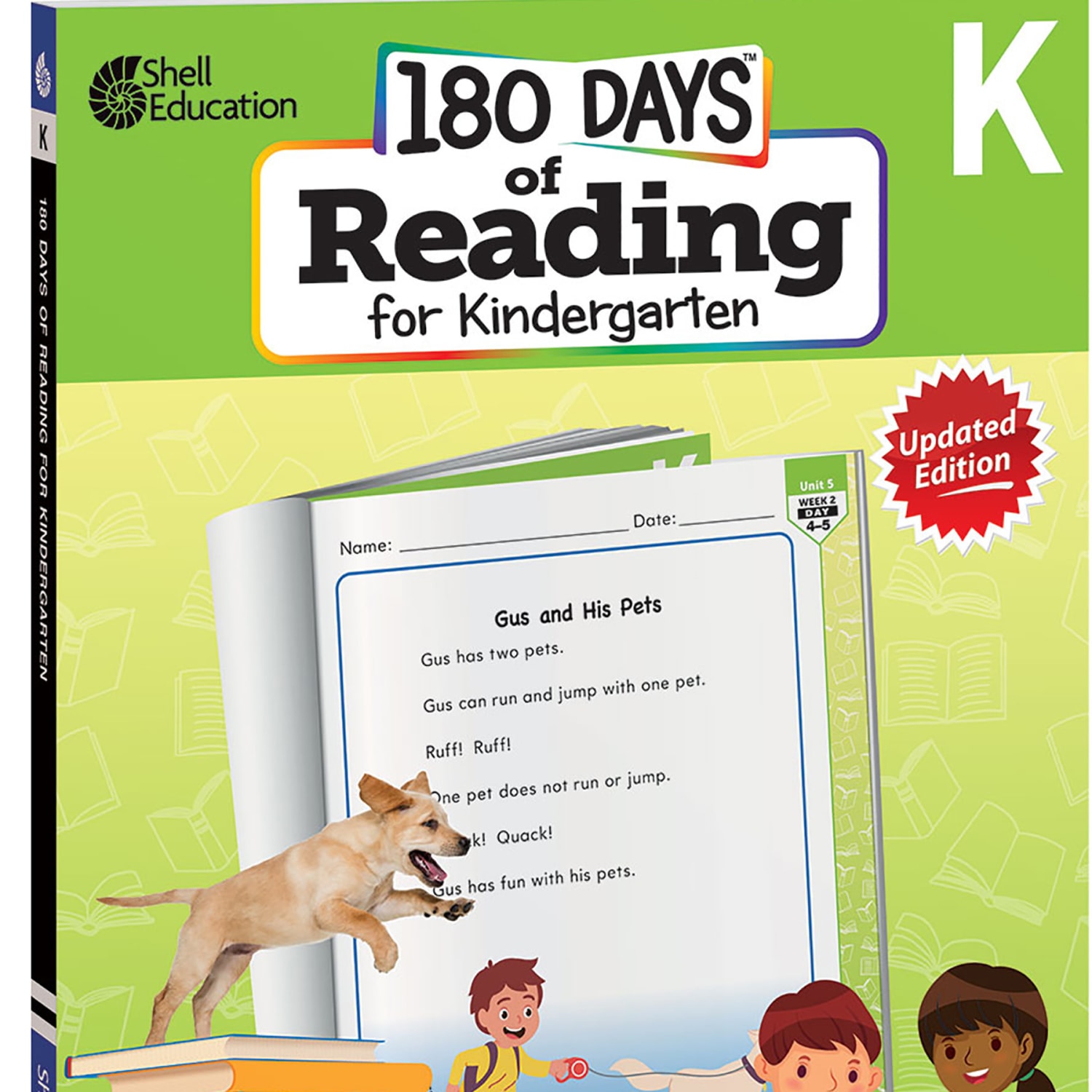Shell Education 180 Days Of Reading 2nd Edition, Grade K - Image 3
