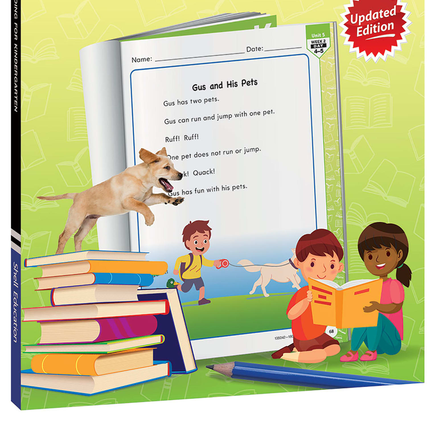 Shell Education 180 Days Of Reading 2nd Edition, Grade K - Image 4