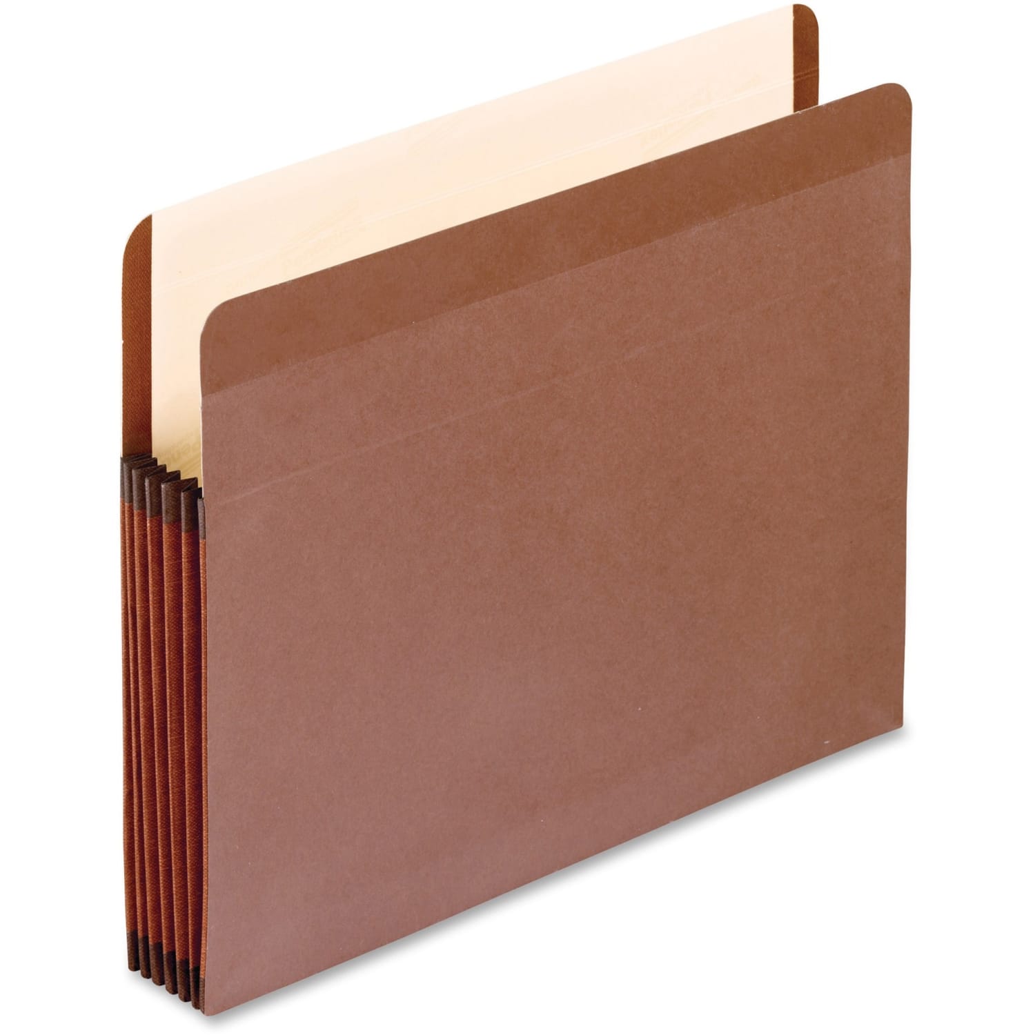 Pendaflex Tyvek Premium Reinforced File Pockets, 5 1/4in Expansion, 9 1/2in x 11 3/4in, Dark Brown, Box Of 5 File Pockets - Image 3
