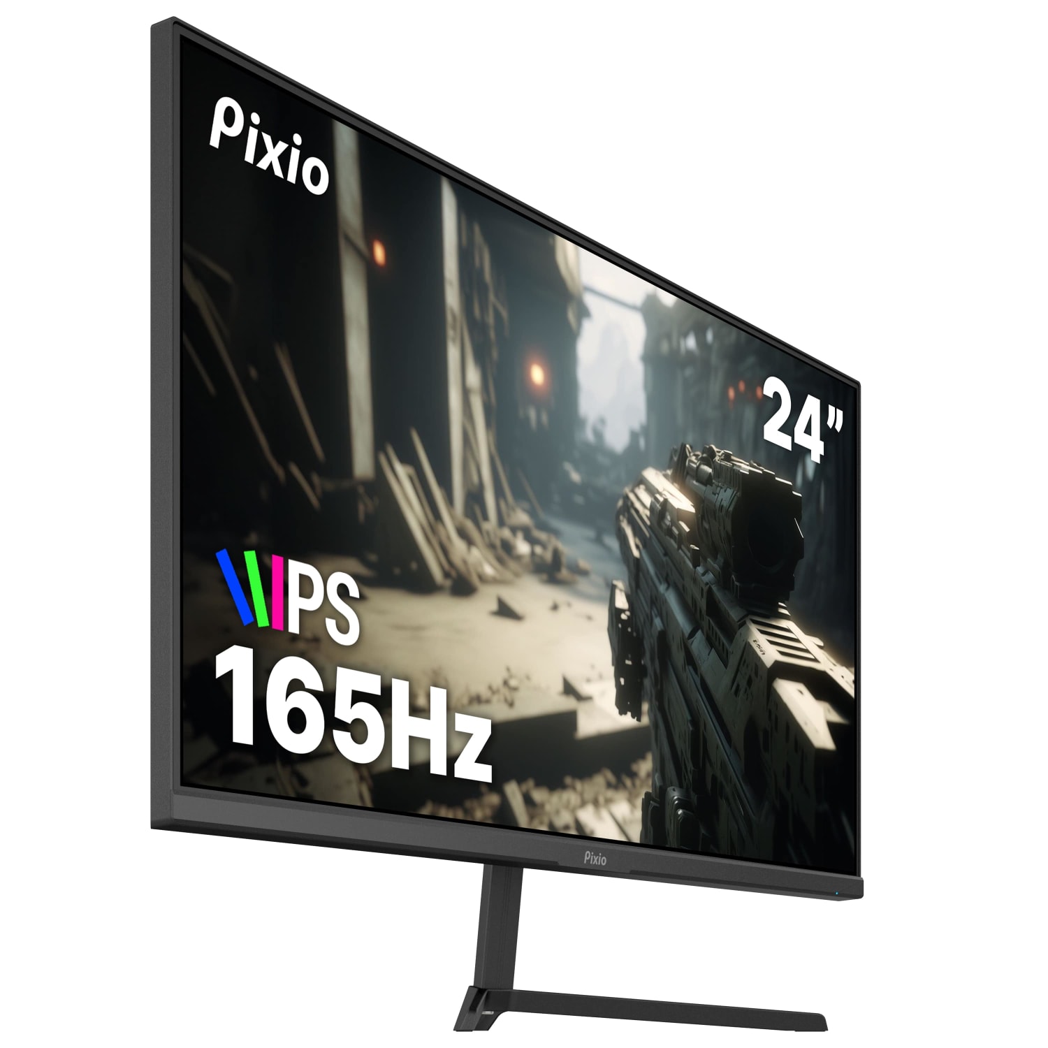 Pixio PX248 Prime S 24in FHD Gaming Monitor, FreeSync - Image 3