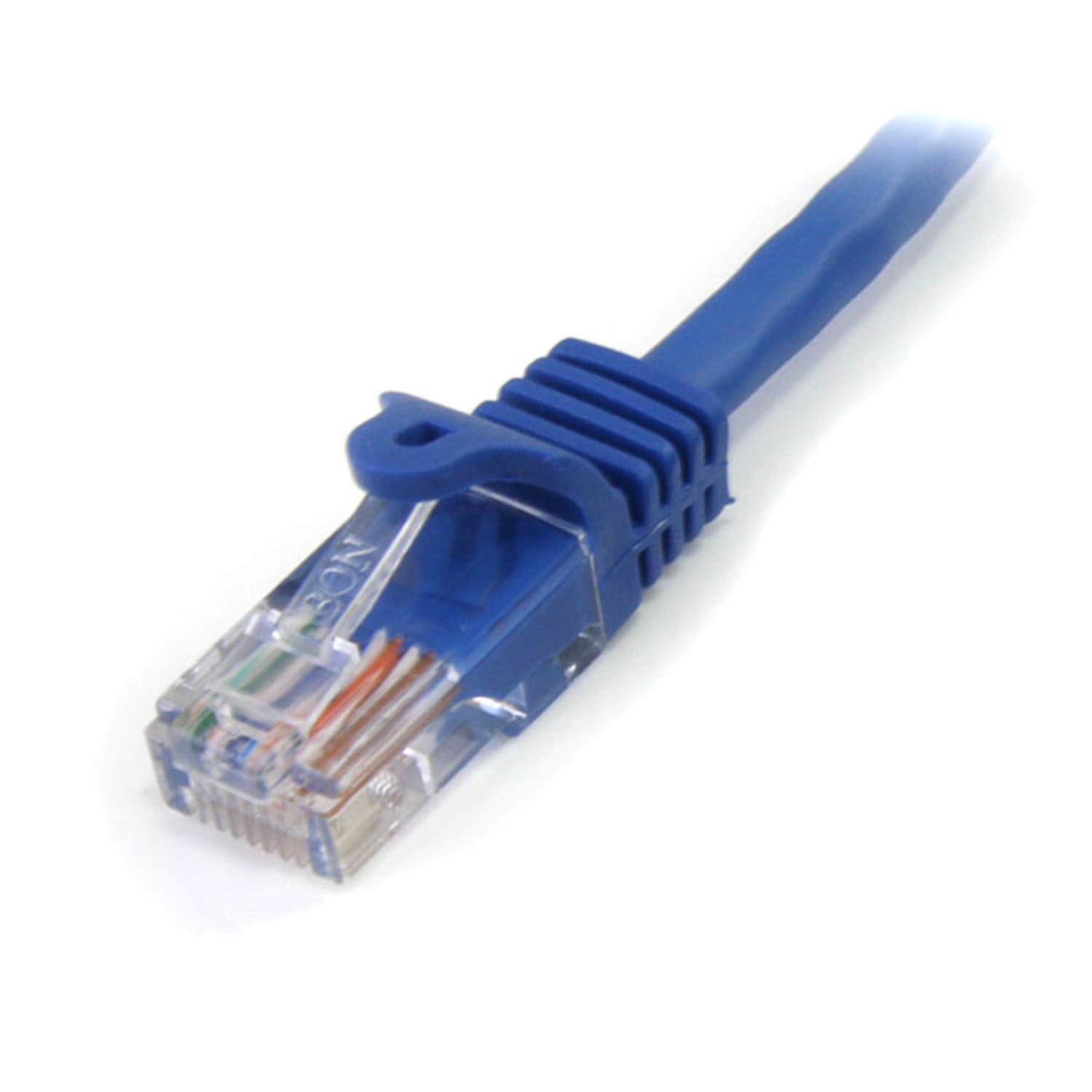 StarTech.com 6 ft Blue Snagless Cat5e UTP Patch Cable - Make Fast Ethernet network connections using this high quality Cat5e Cable, with Power-over-Ethernet capability - 6ft Cat5e Patch Cable - 6 ft Cat 5e patch cable - 6ft Cat5e Patch Cord - Image 3