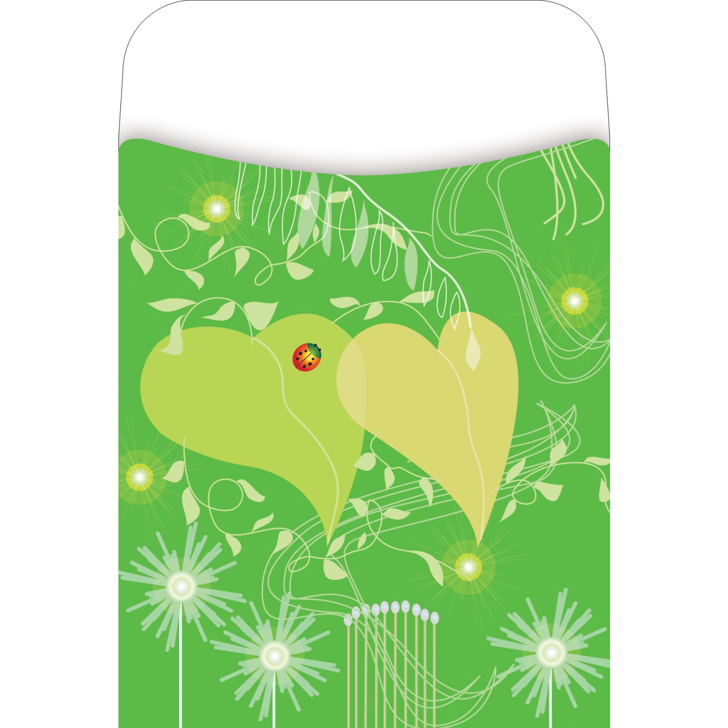 Barker Creek Peel & Stick Library Pockets, 3-1/2in x 5-1/8in, Garden, Set Of 90 Pockets - Image 5