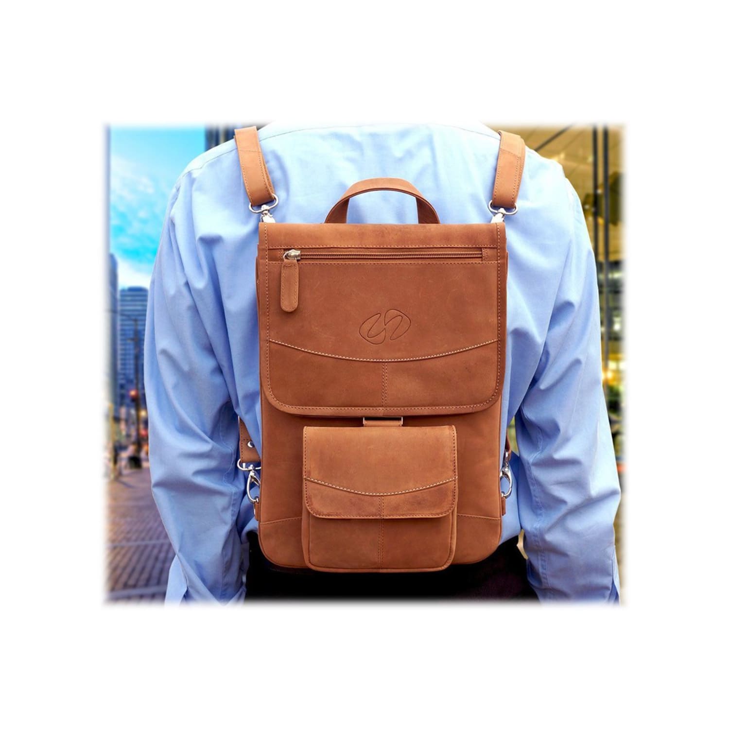 MacCase Premium Flight Jacket - Notebook carrying case - 16in - vintage - for Apple MacBook Pro (16 in) - Image 3