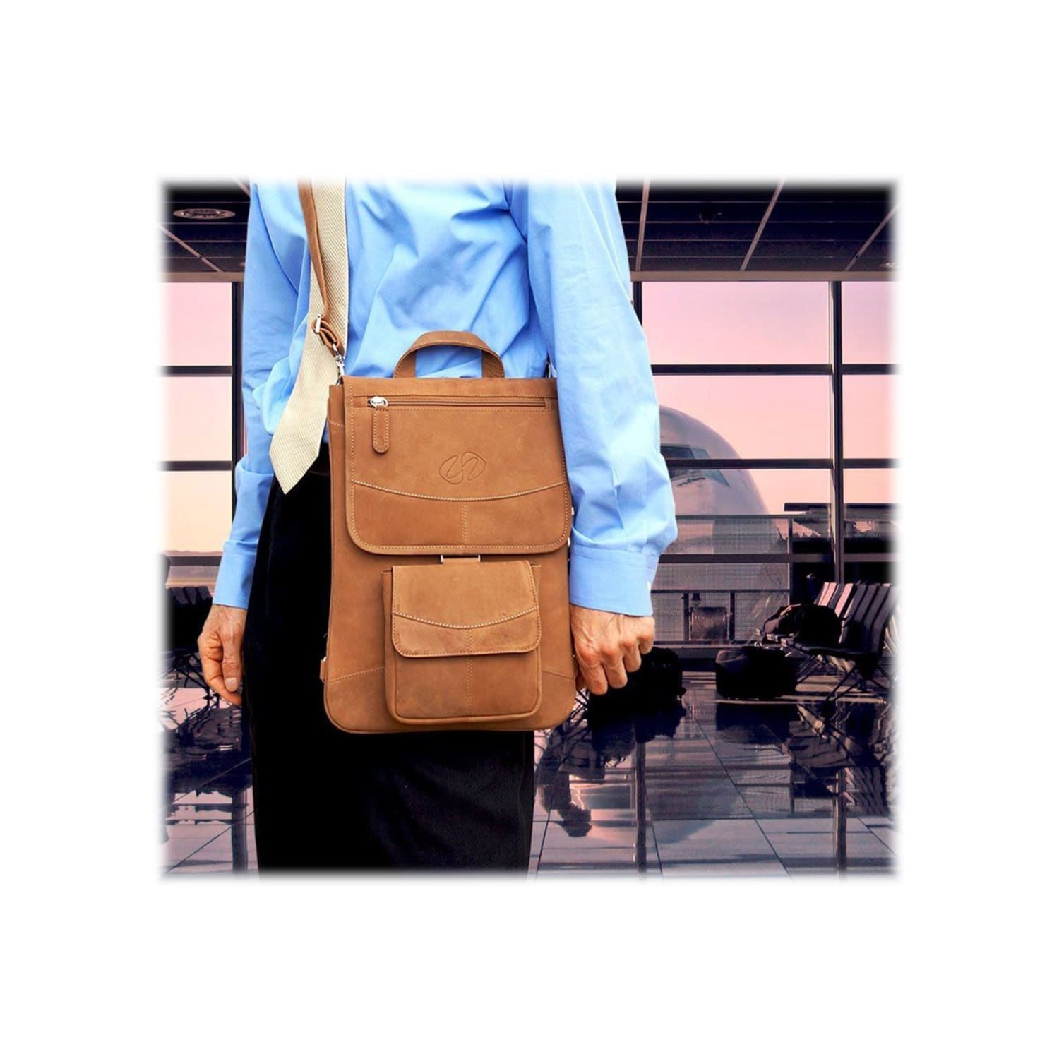MacCase Premium Flight Jacket - Notebook carrying case - 16in - vintage - for Apple MacBook Pro (16 in) - Image 4