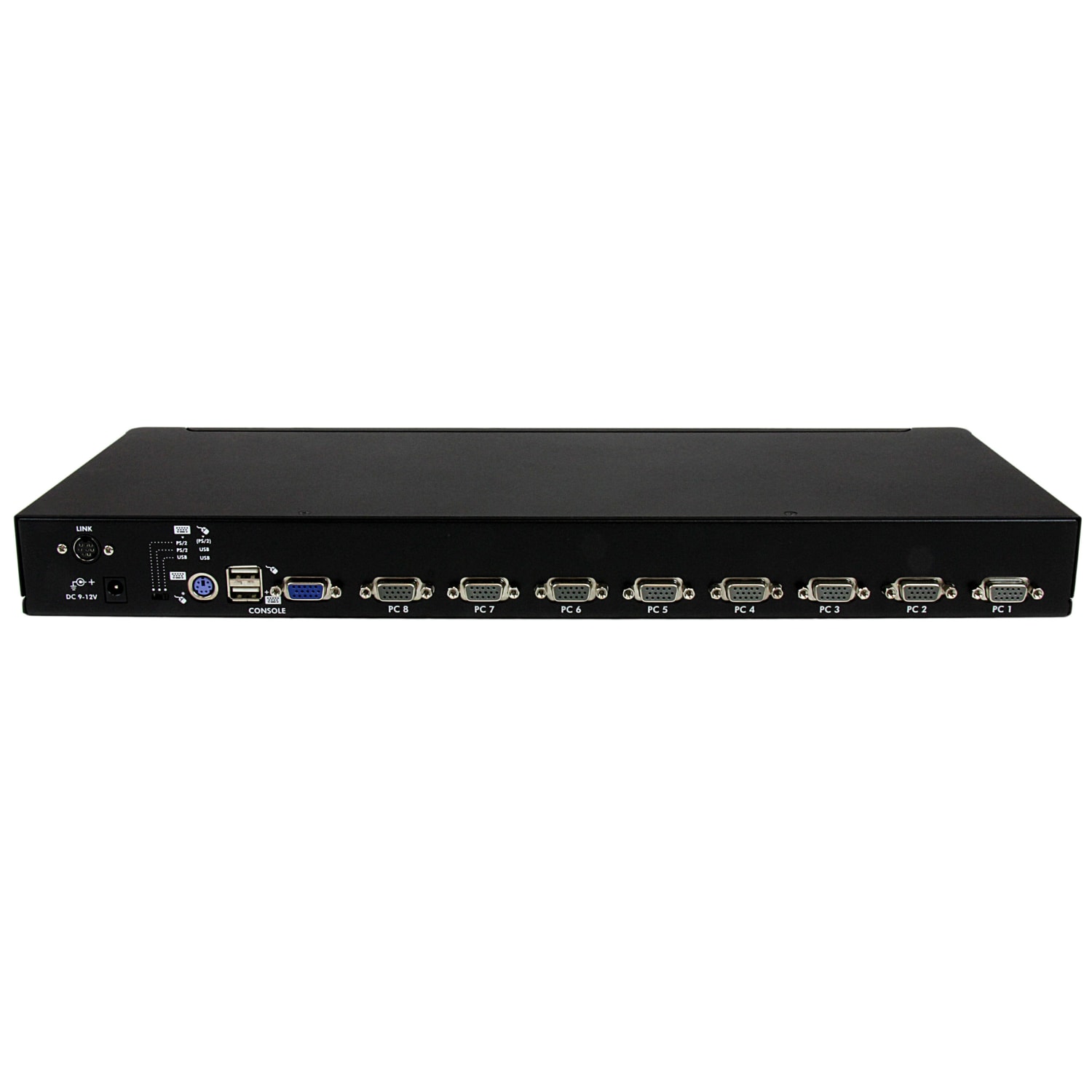 StarTech.com 8 Port 1U Rack mount USB PS/2 KVM Switch with OSD - Image 4
