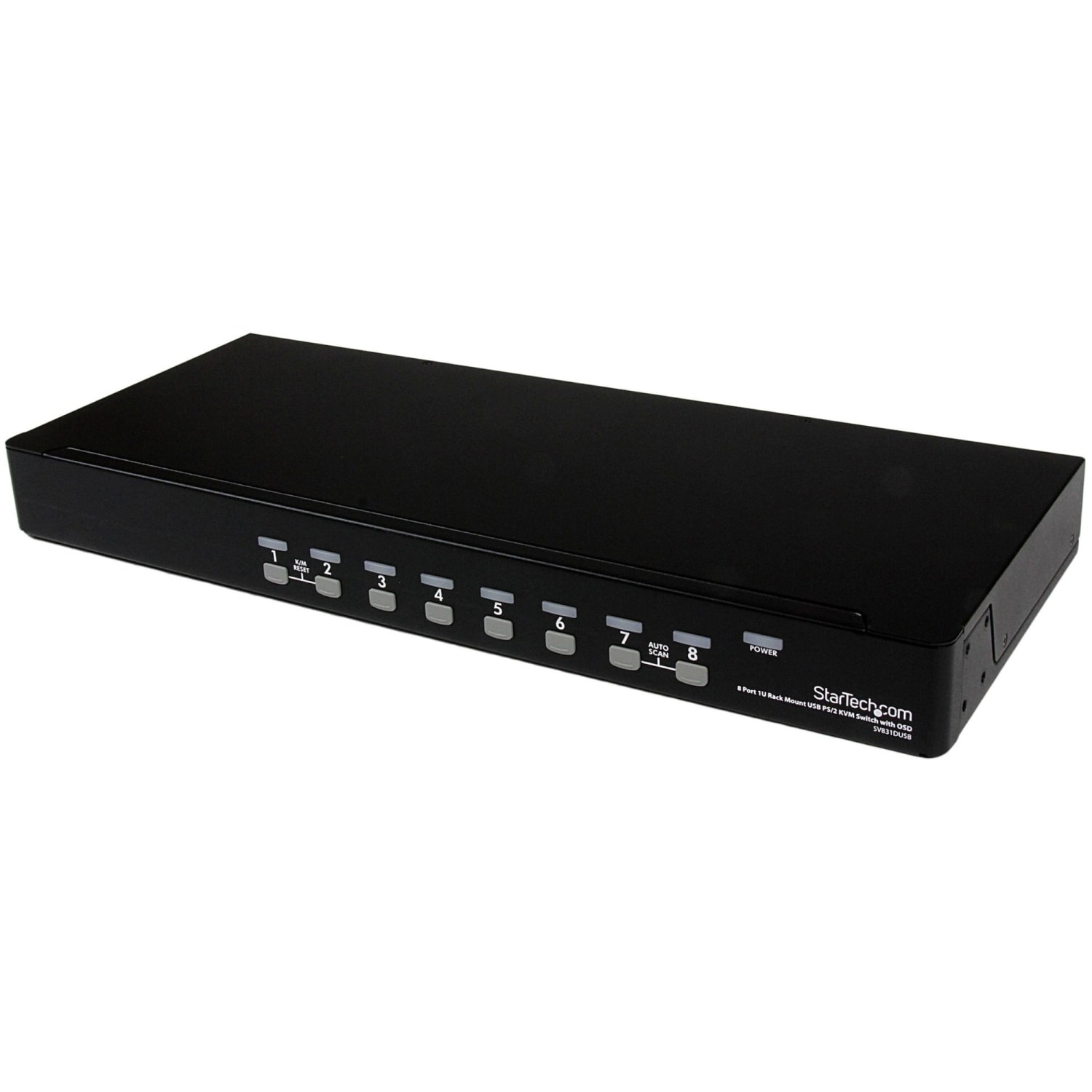 StarTech.com 8 Port 1U Rack mount USB PS/2 KVM Switch with OSD - Image 5