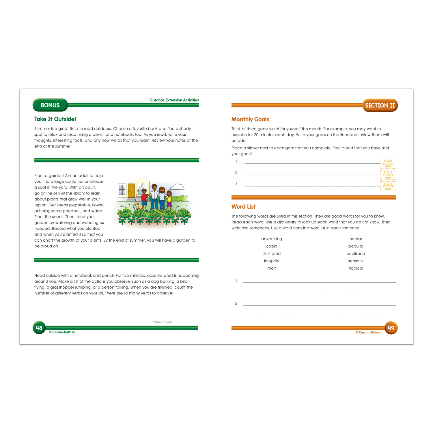 Carson-Dellosa Summer Bridge Activities Workbook, 2nd Edition, Grades 2-3 - Image 3