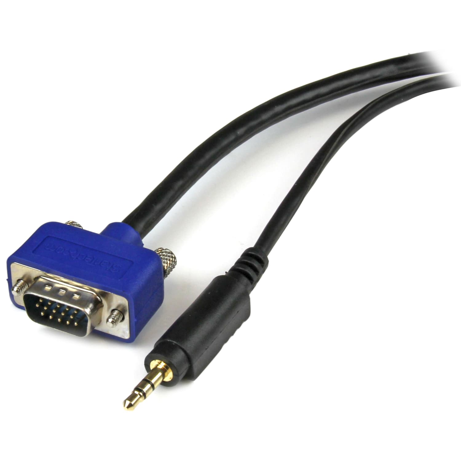 StarTech.com 6 ft Coax High Resolution Monitor VGA Cable w/ Audio - HD15 M/M - 6ft - Image 3