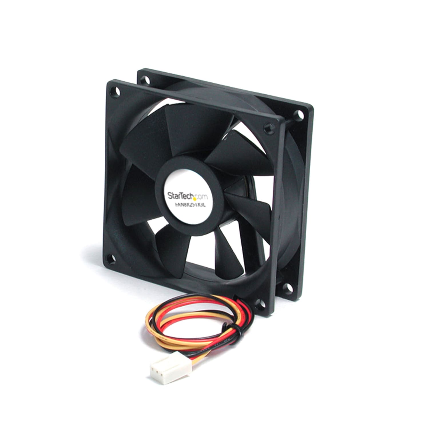 StarTech.com 80x25mm Ball Bearing Quiet Computer Case Fan w/ TX3 Connector - Fan Kit - Add additional chassis cooling with a 80mm ball bearing fan