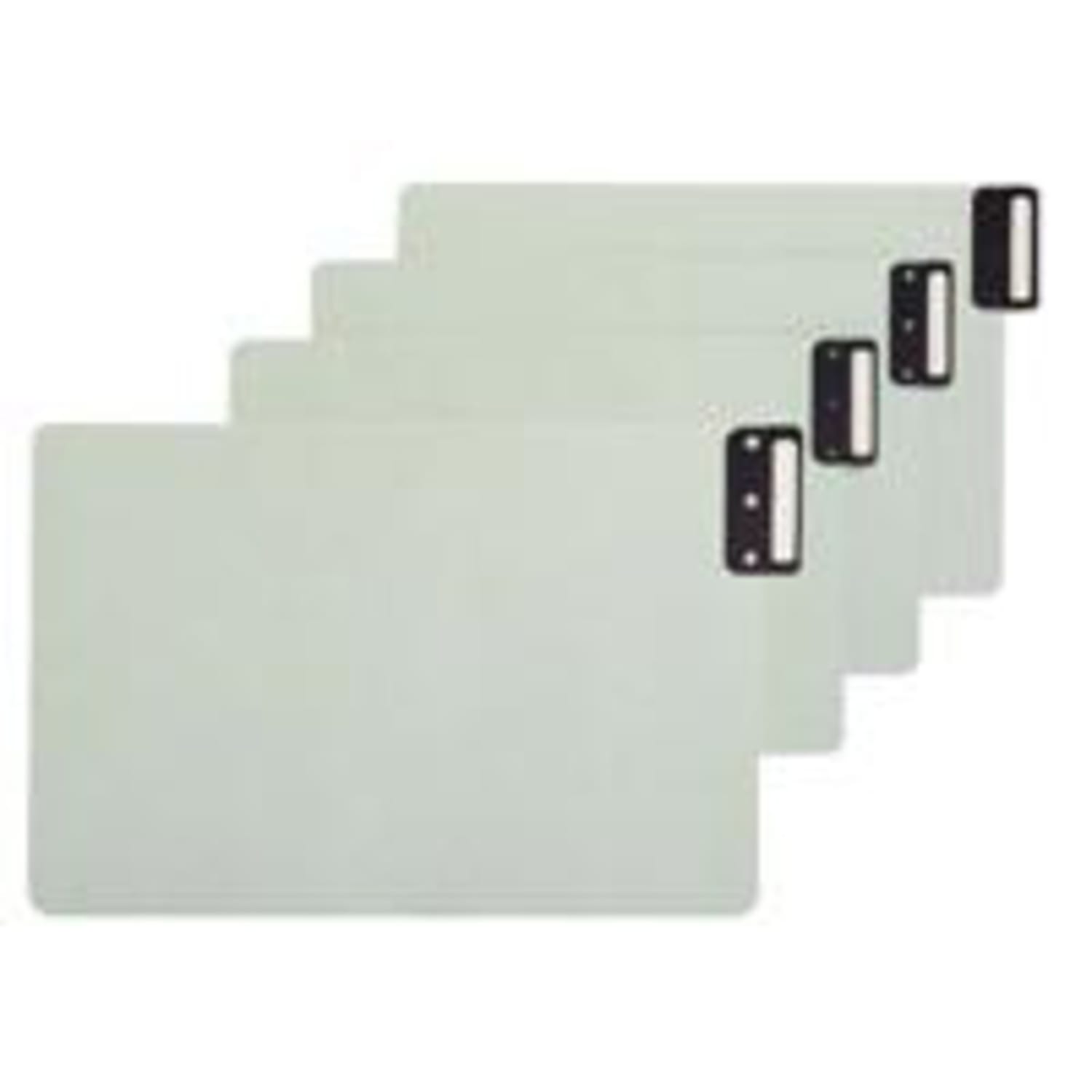 Smead Pressboard End-Tab Guides, Blank, Vertical, 9 1/2in x 15 3/4in, 100% Recycled, Gopher Green, Pack Of 50 - Image 3