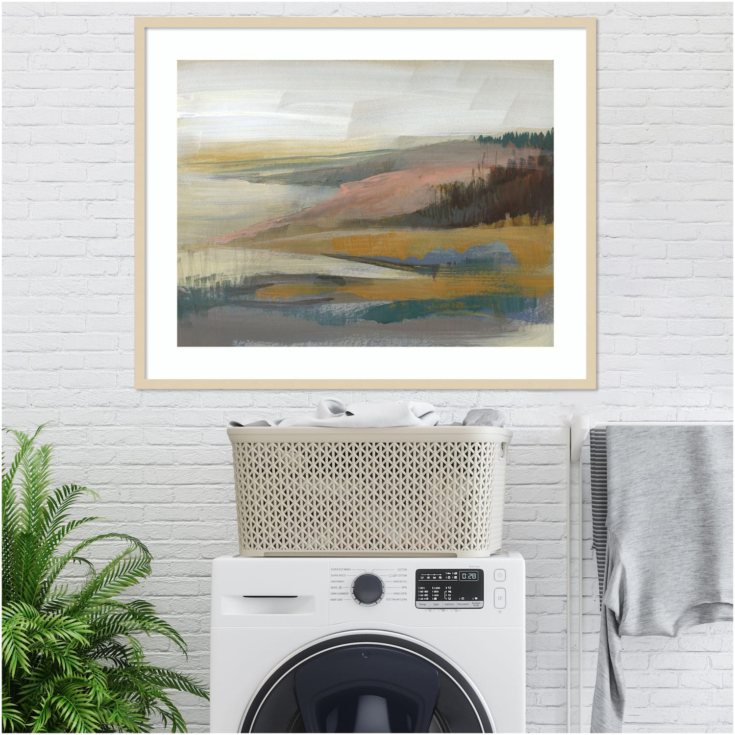 Amanti Art Northwest Cove II by Jennifer Goldberger Wood Framed Wall Art Print, 41inW x 33inH, Natural - Image 3