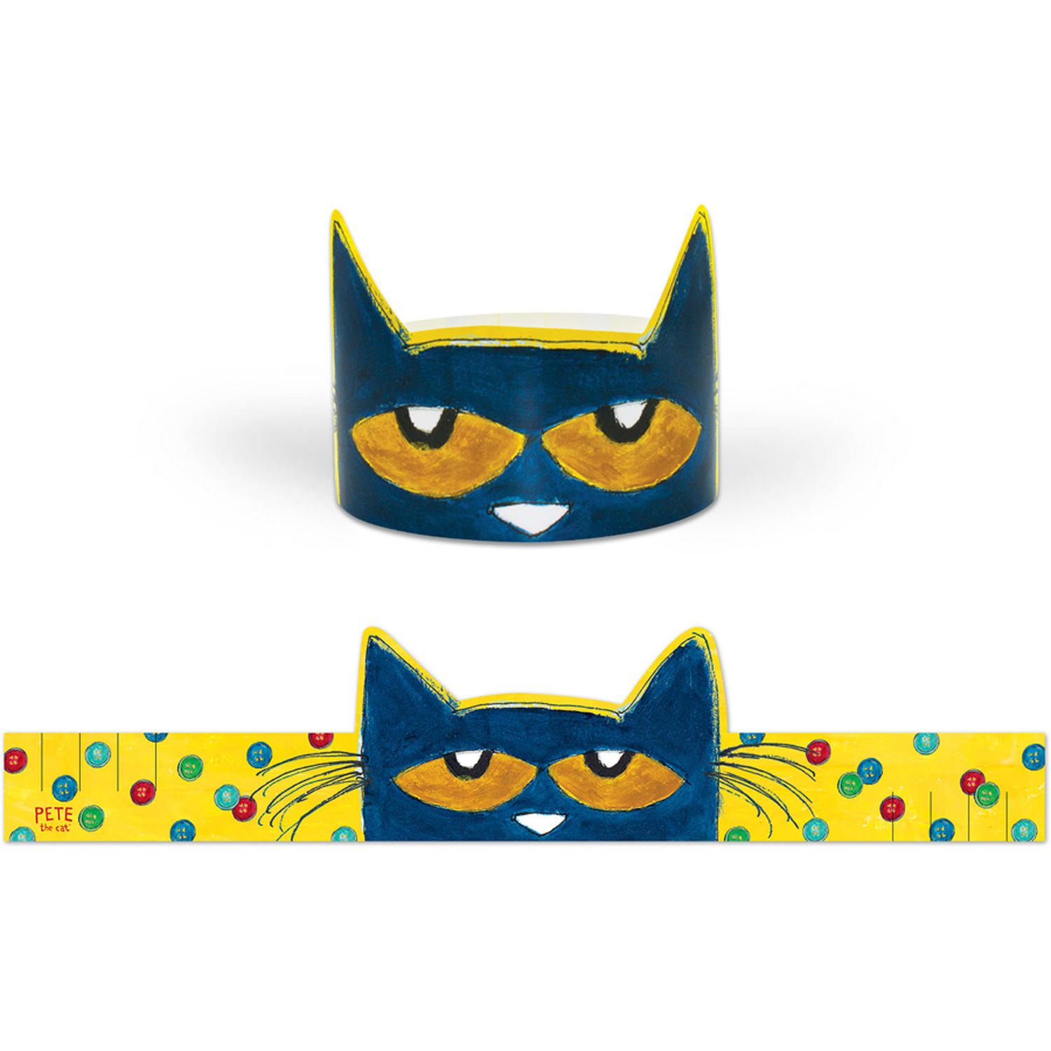 Teacher Created Resources Pete the Cat Crowns, 24in x 5in, 30 Per Pack, Set Of 2 Packs - Image 3