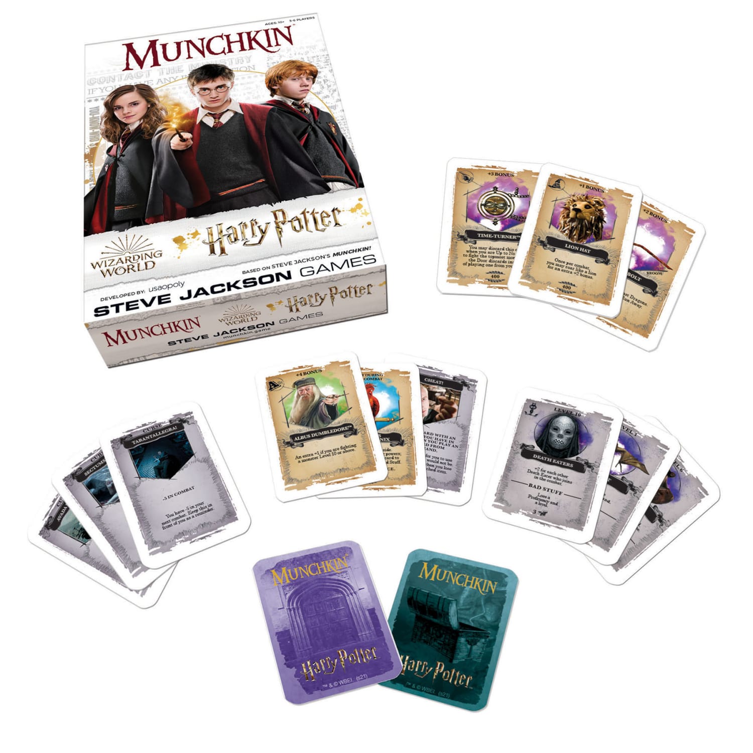 USAopoly MUNCHKIN: Harry Potter Card Game - Image 5