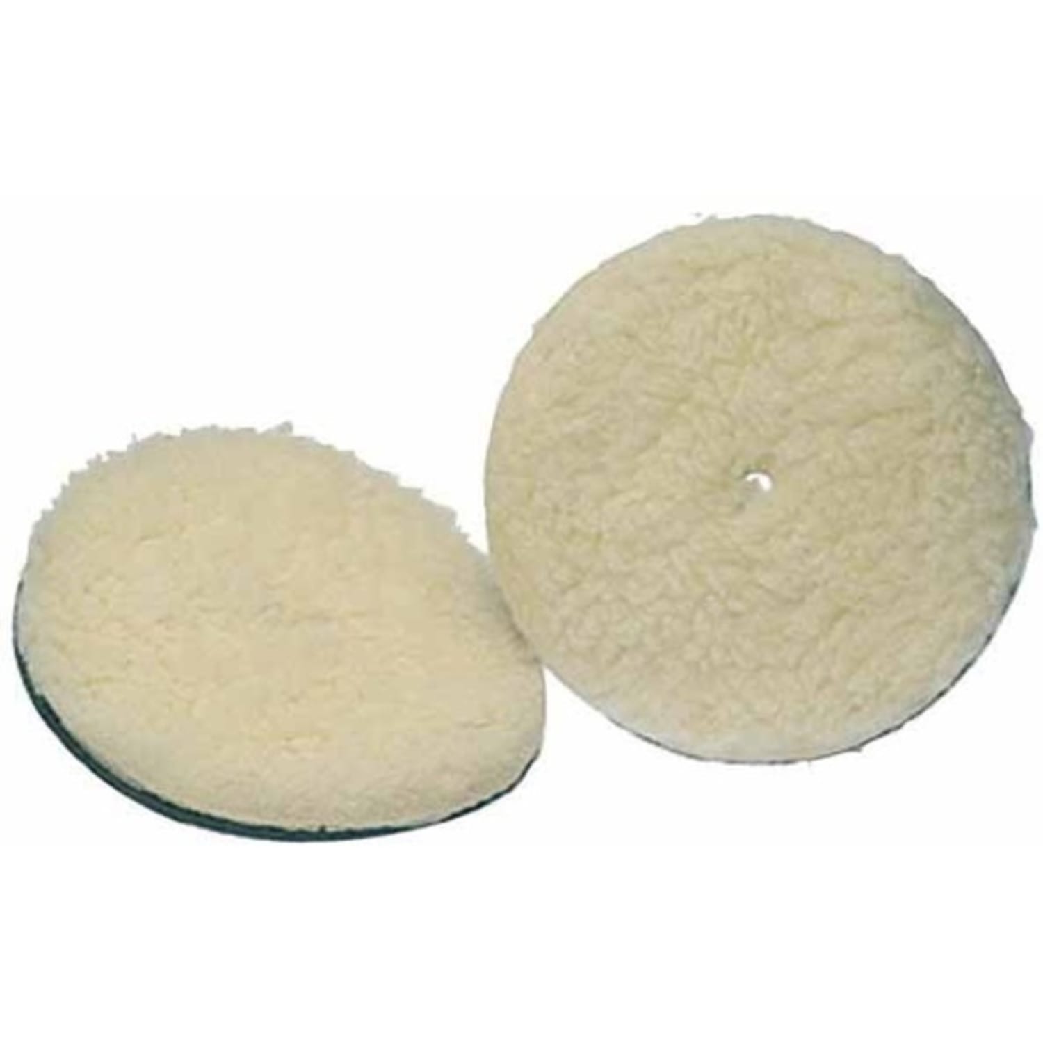 Koblenz 6ft" Lambswool Pads - 6in Diameter - Lambs Wool, Foam - 2 / Pack