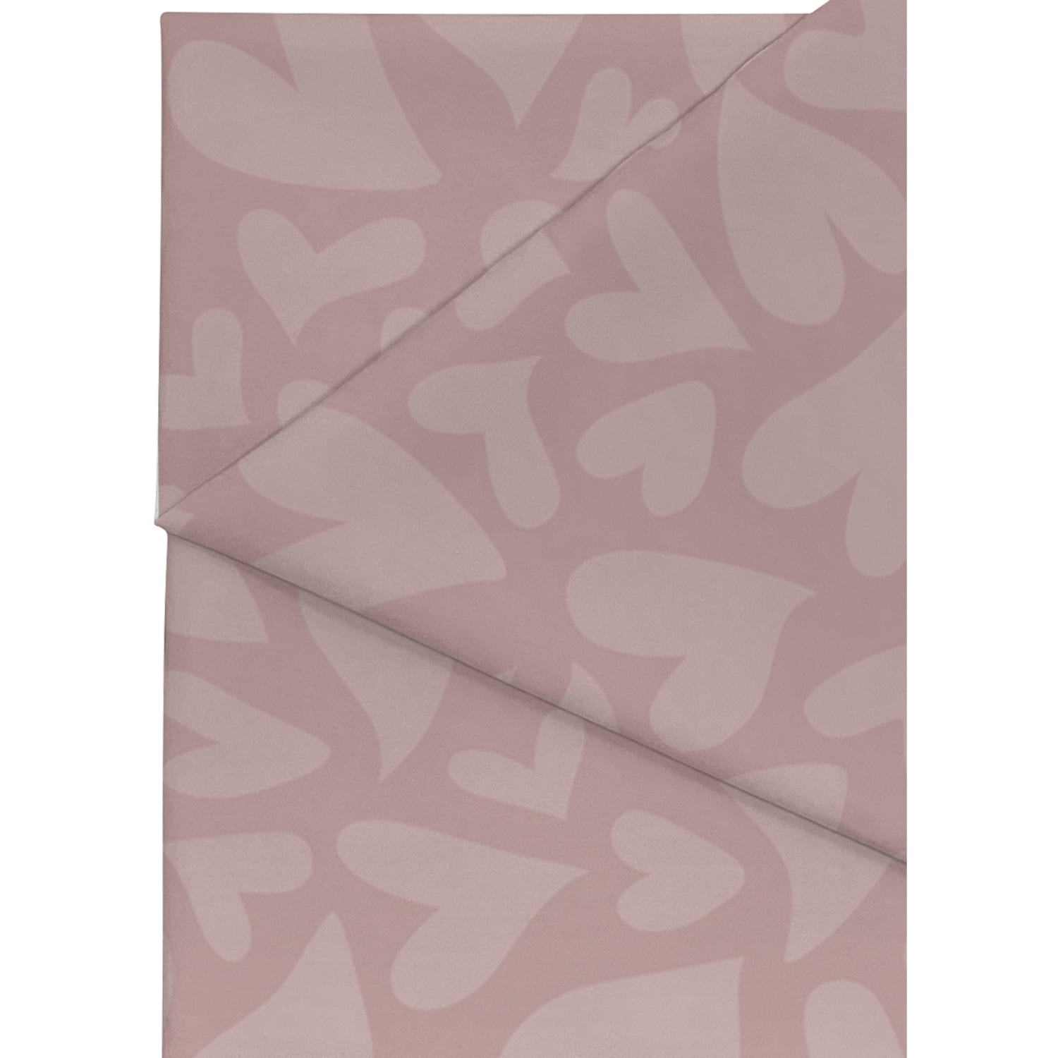 Teacher Created Resources Creative Class Fabric, 48in x 3 Yards, Light Mauve Hearts - Image 3