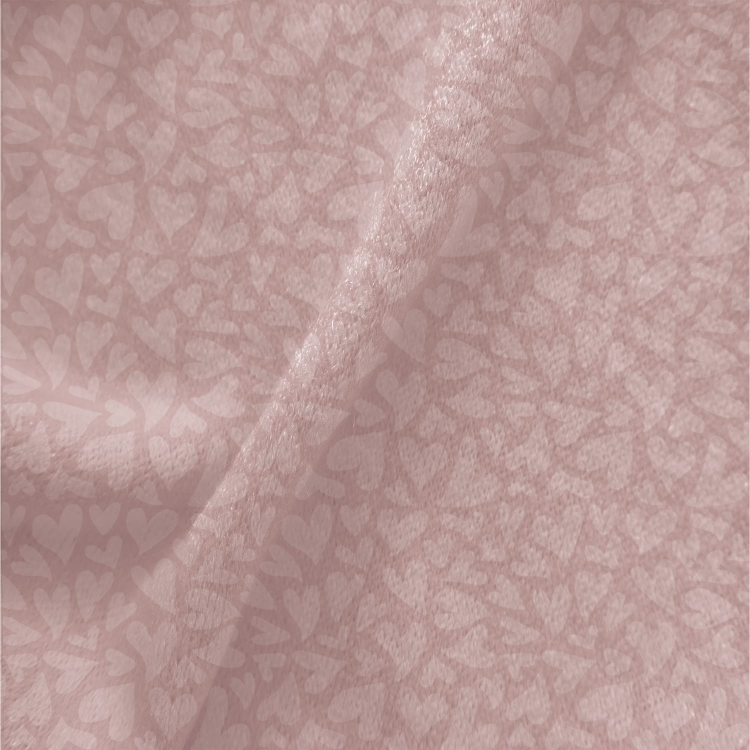 Teacher Created Resources Creative Class Fabric, 48in x 3 Yards, Light Mauve Hearts - Image 4