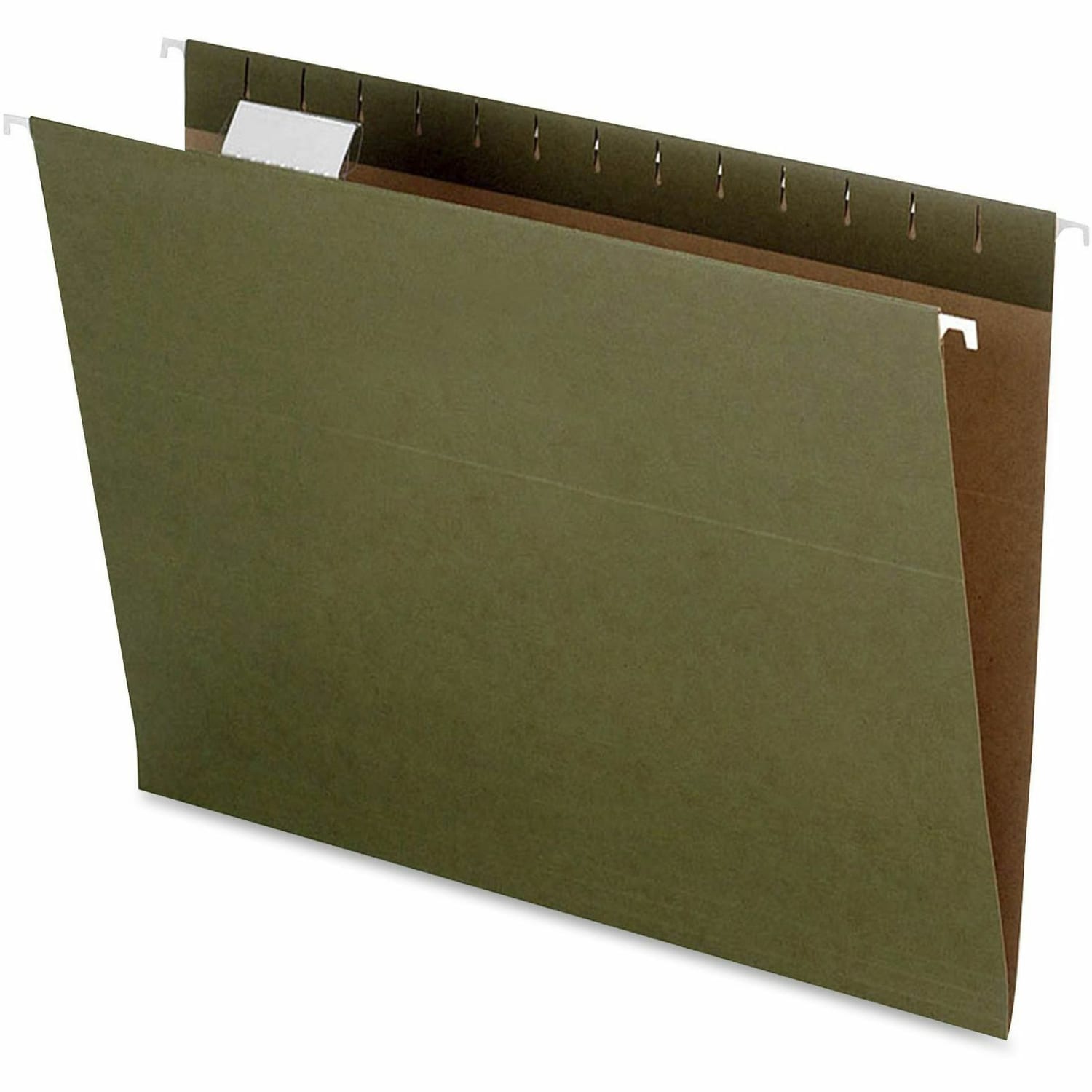 Pendaflex Earthwise Hanging File Folders, Letter Size, 100% Recycled, Green, Pack Of 25 Folders - Image 4