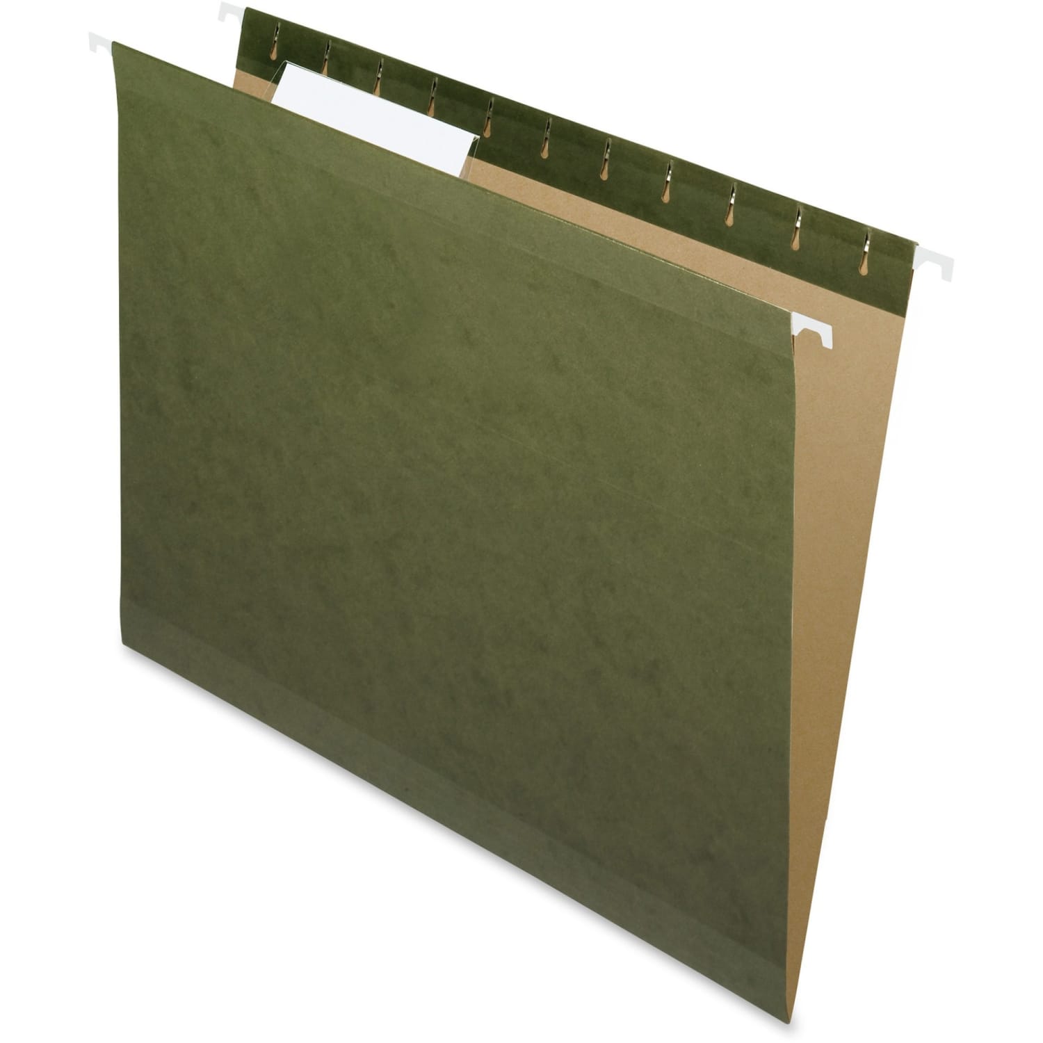 Pendaflex Premium Reinforced Hanging Folders, 1/3 Cut, Letter Size, Standard Green, Pack Of 25 - Image 3