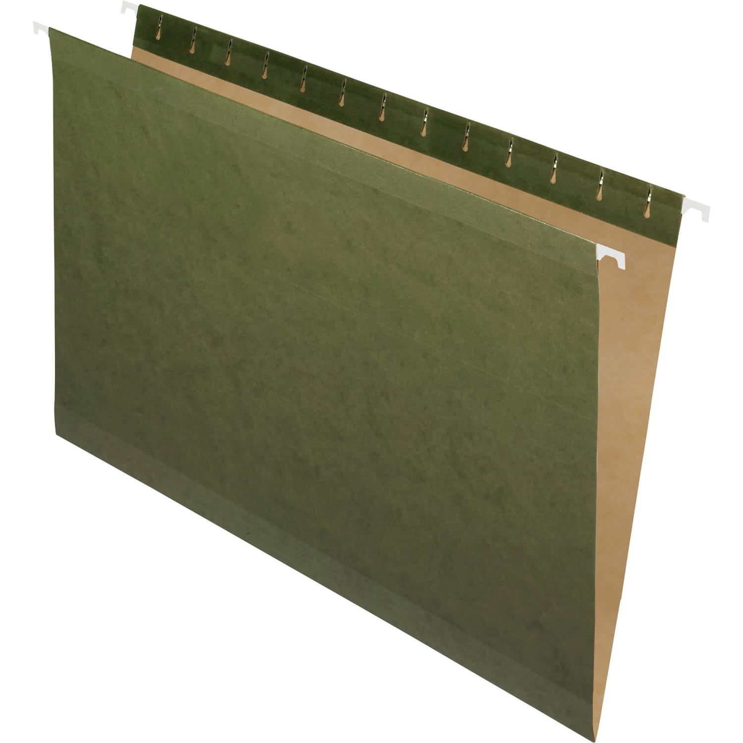 Pendaflex Premium Reinforced Hanging File Folders, Legal Size, Standard Green, Pack Of 25 Folders - Image 3