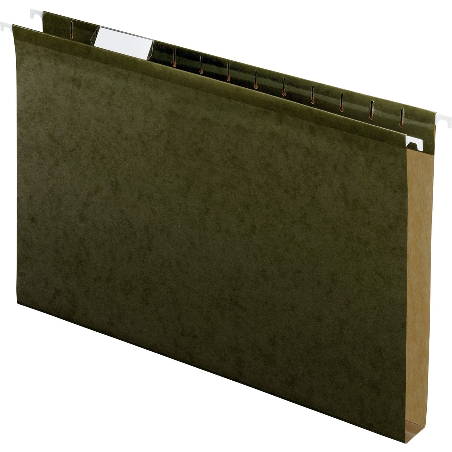 Pendaflex Premium Reinforced Extra-Capacity Hanging Folders, 1in Expansion, Legal Size, Green, Pack Of 25 - Image 3