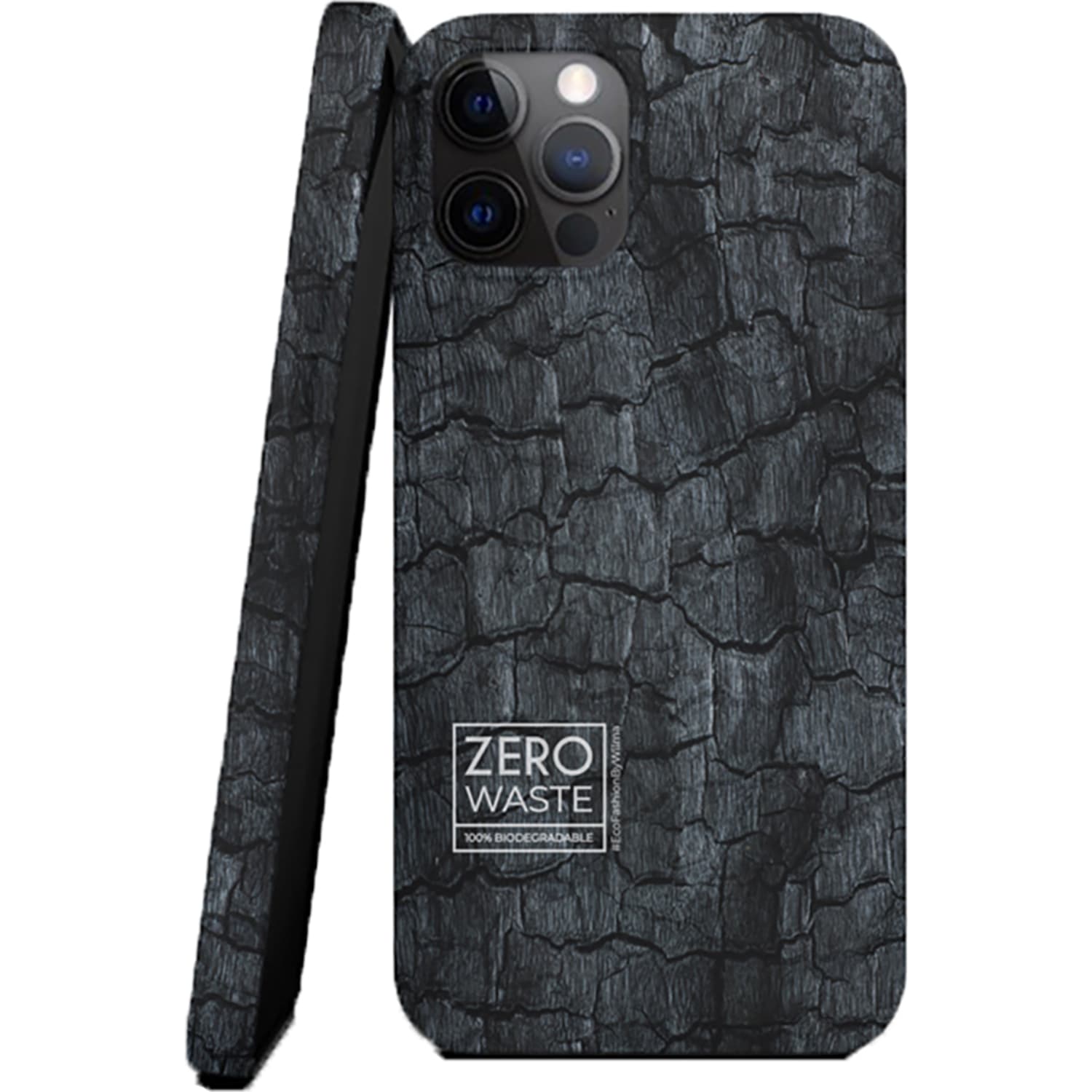 Zero Waste Movement Phone Case for Apple iPhone 12 Mini, Coal, AEN100007 - Image 6