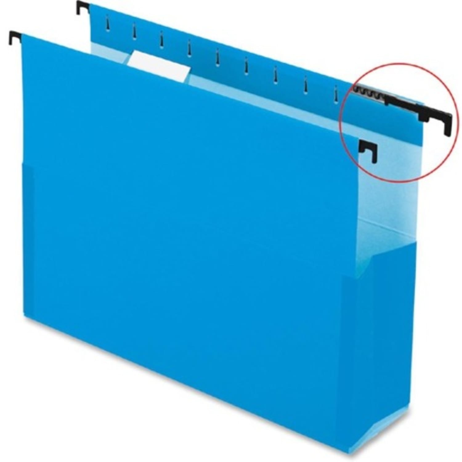 Pendaflex SureHook Pocket Reinforced Box Files, 2in Expansion, Legal Size, Blue, Pack Of 25 - Image 3