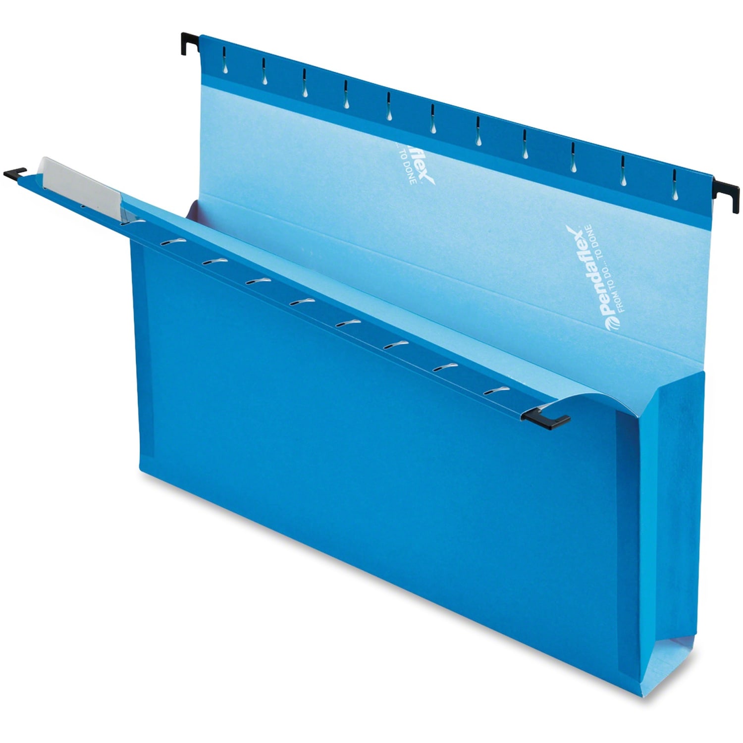 Pendaflex SureHook Pocket Reinforced Box Files, 2in Expansion, Legal Size, Blue, Pack Of 25 - Image 4
