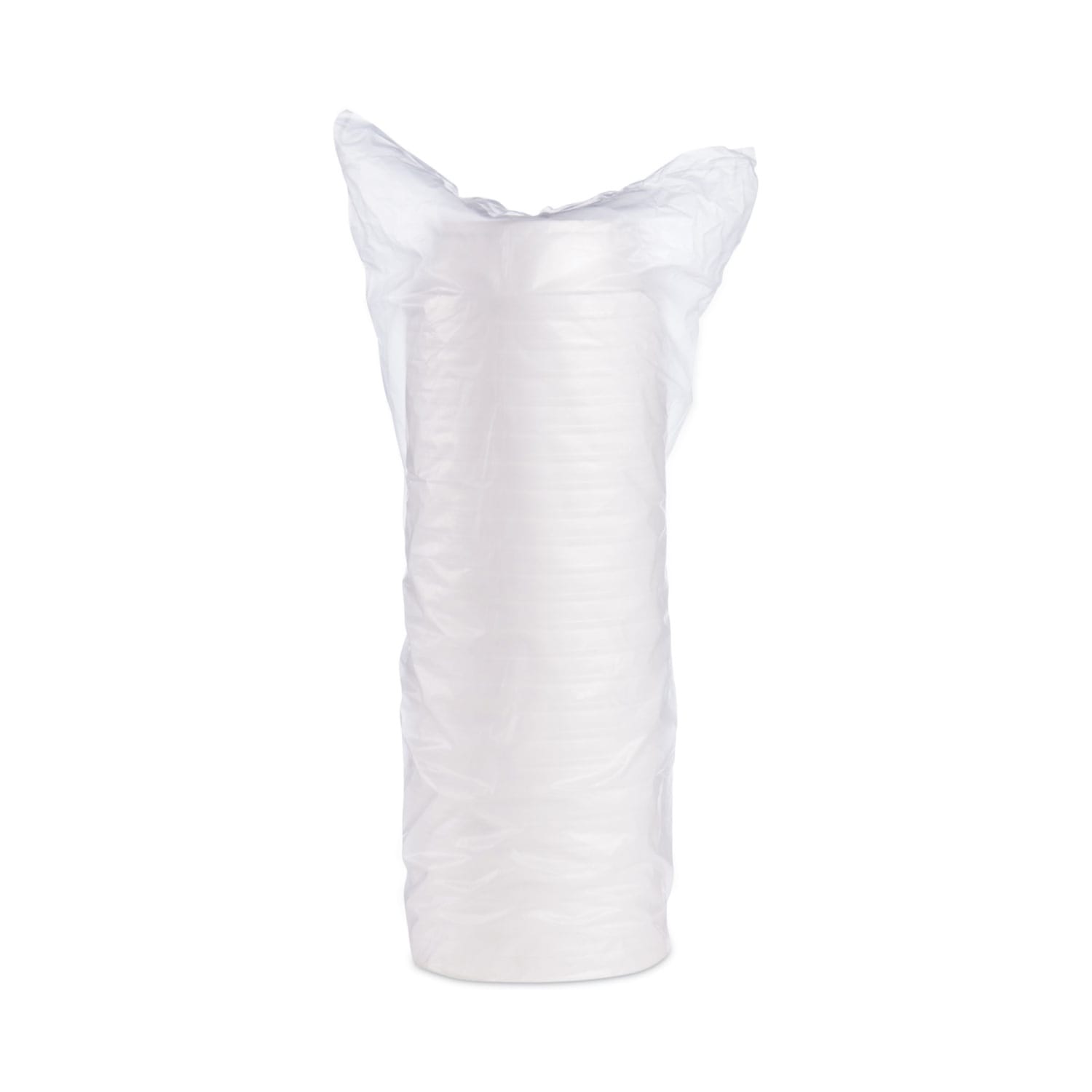 Dart Foam Containers, Squat, 8 Oz, 1-1/8inH x 4-5/8inW x 4-5/8inD, White, Carton Of 500 Containers - Image 4