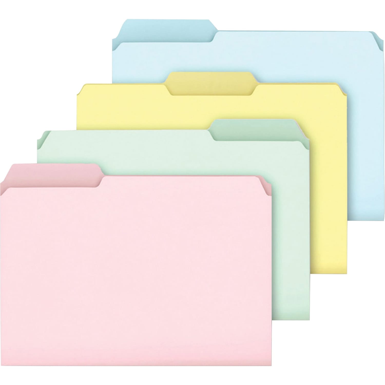 Ampad Pastel Color File Folders, Letter Size, Box Of 100 - Image 3