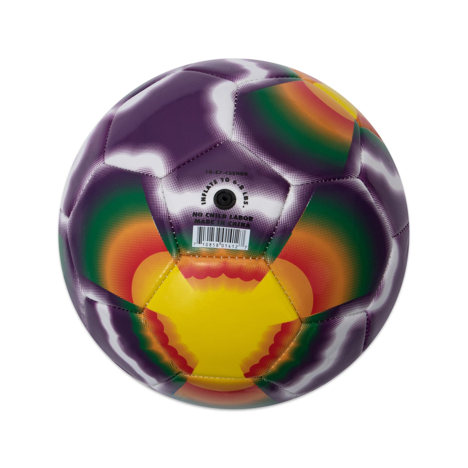 Champion Sports Extreme Tiedye Soccer Ball, Size 4, Multicolor - Image 3