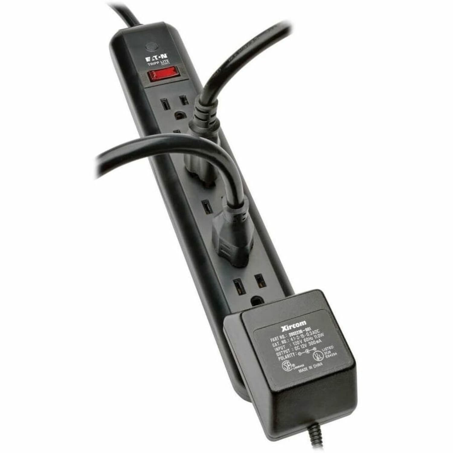 Eaton Tripp Lite Series Power Strip 7 Outlet NEMA 5-15R AC 25ft Cord 5-15P Black Housing - Power strip - PS725B - Image 4