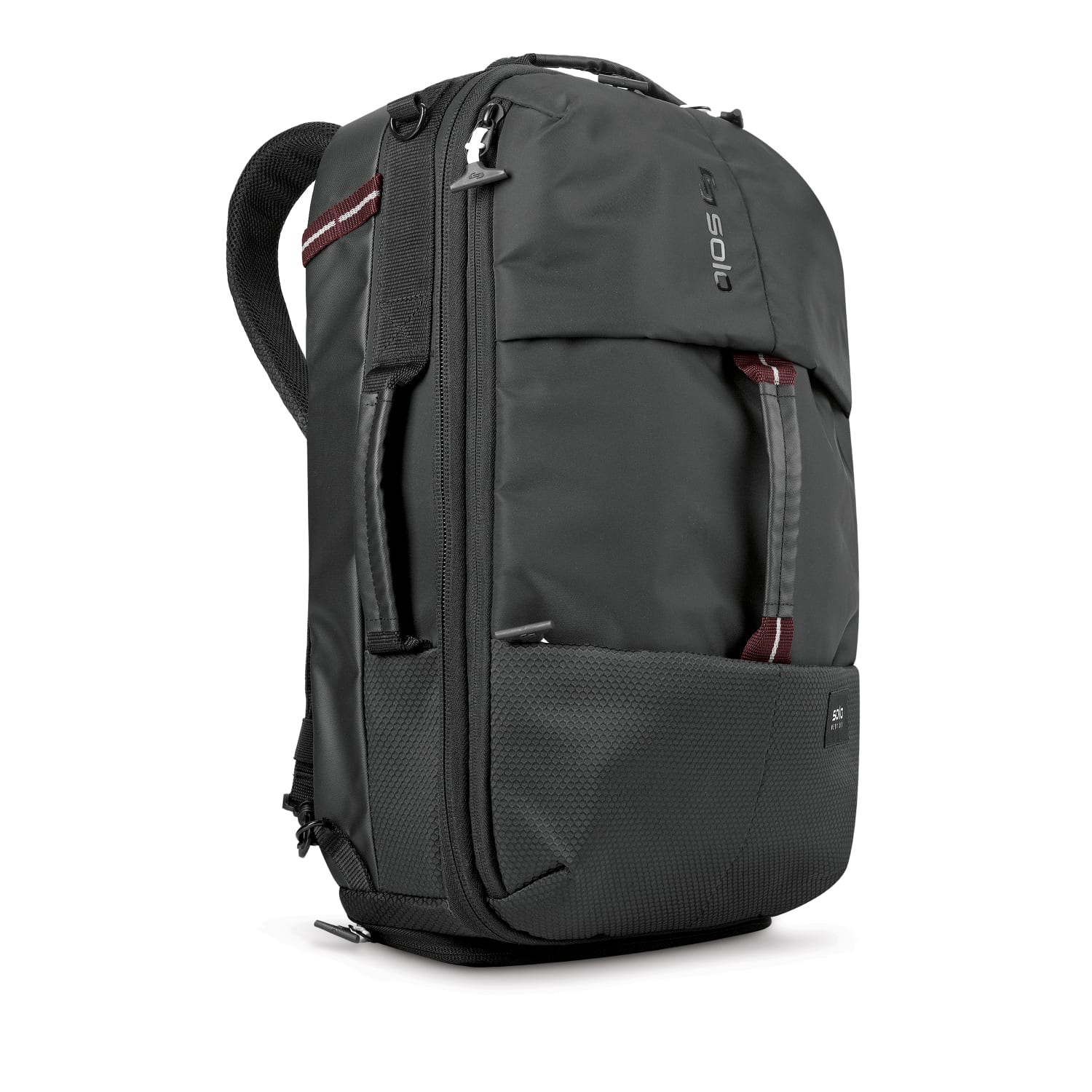 Solo New York All-Star Hybrid Laptop Backpack, Black - Image 5
