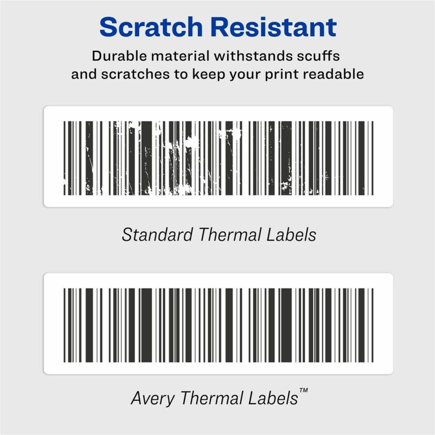 Avery Direct Thermal Roll Labels, 4183, Rectangle, 1-1/8in x 3-1/2in, White, 350 Multipurpose Labels Per Roll, 2 Rolls - Image 6