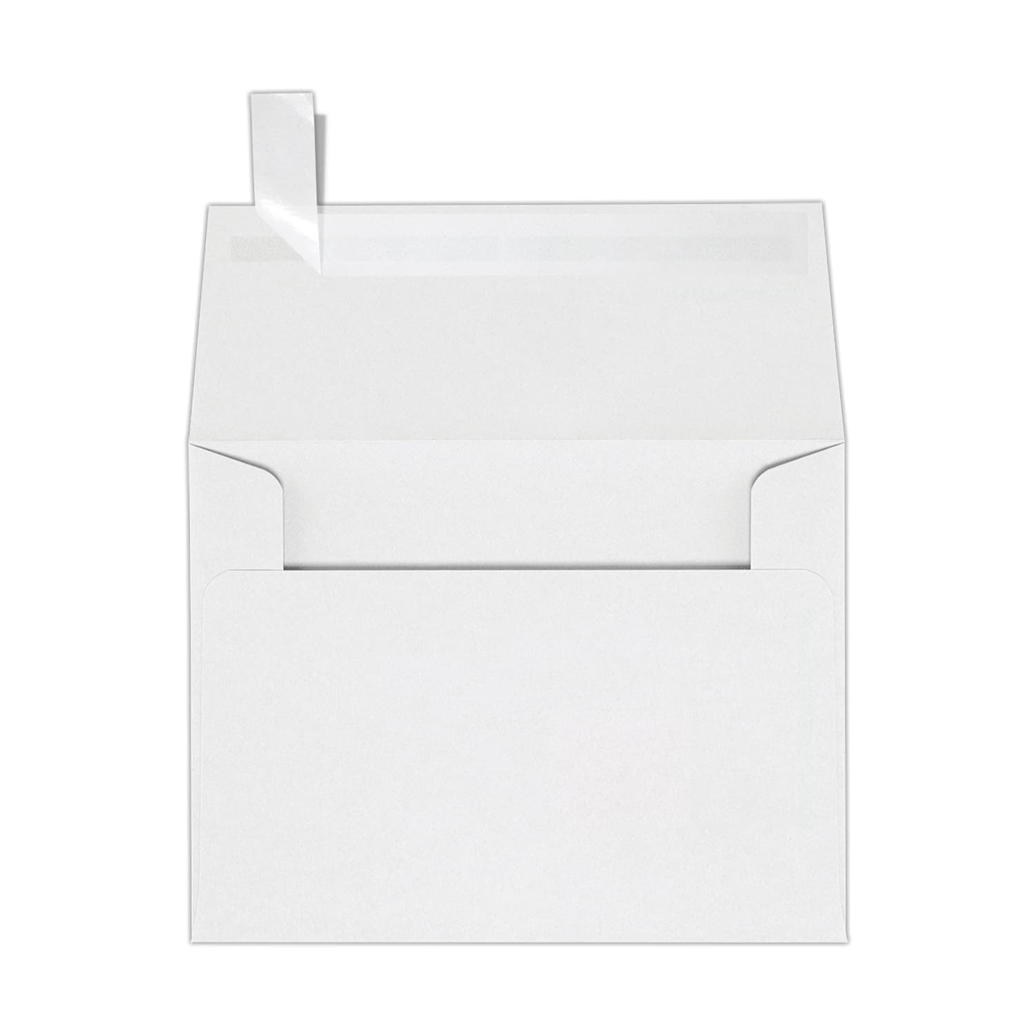 LUX Invitation Envelopes, A2, Peel & Press Closure, White, Pack Of 1,000 - Image 3
