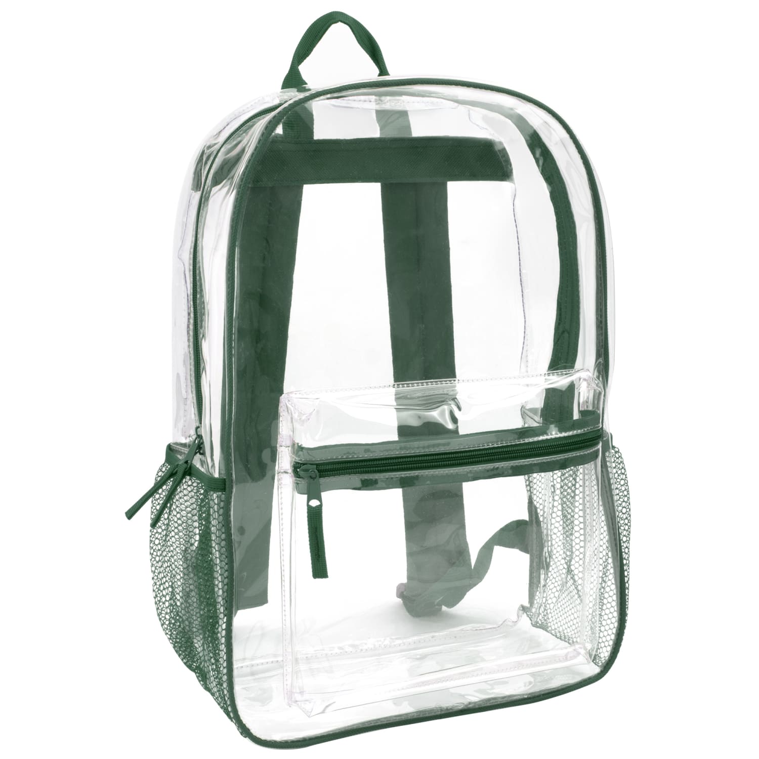 Trailmaker Classic Clear Backpacks, Assorted Trim, Case Of 24 Backpacks - Image 4