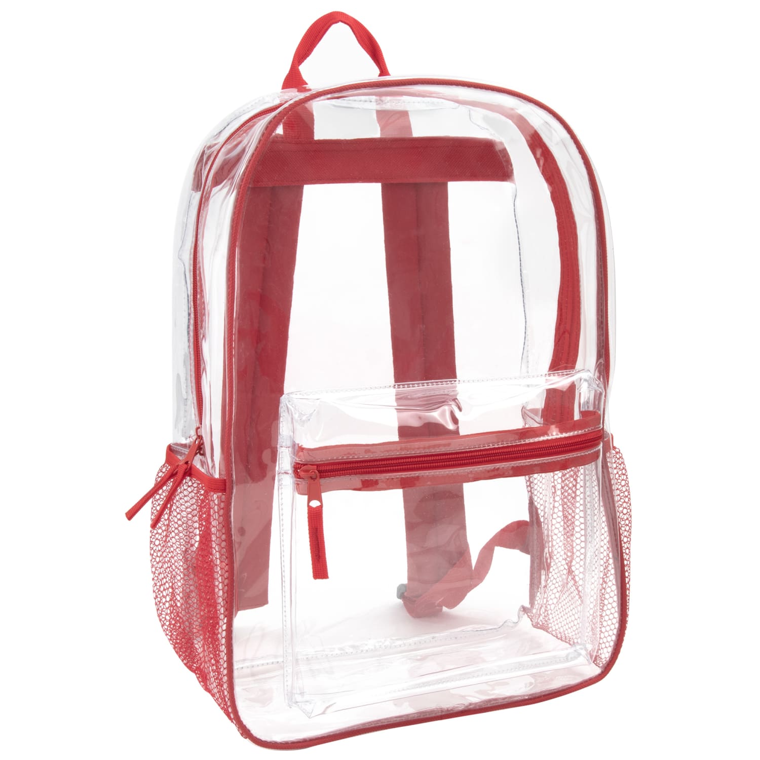 Trailmaker Classic Clear Backpacks, Assorted Trim, Case Of 24 Backpacks - Image 6