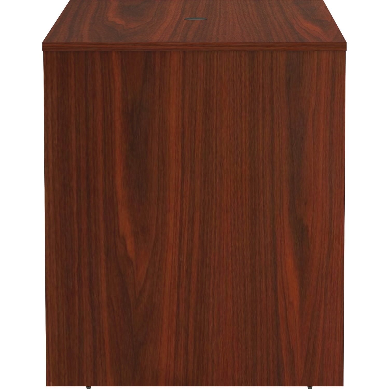 Lorell Essentials 72inW Standing-Height Table, Mahogany - Image 4