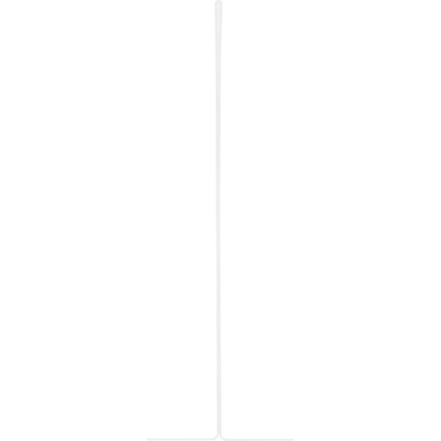 Lorell T-base Standing Sign Holder - Support 8.50in x 11in Media - Acrylic - 2 / Pack - Clear - Image 4