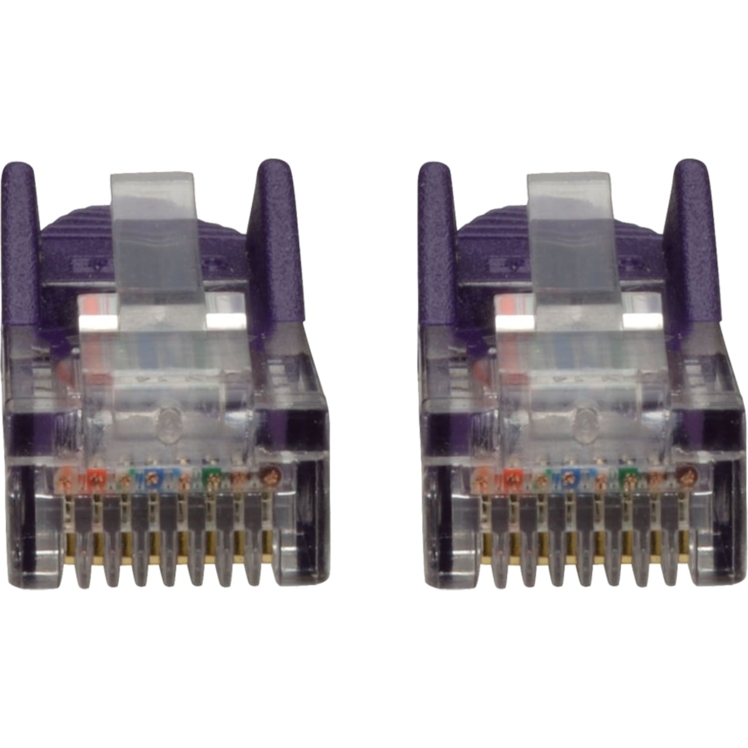 Tripp Lite 25ft Cat5 Cat5e Snagless Molded Patch Cable UTP Purple RJ45 M/M 25ft - Image 4